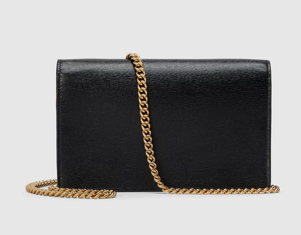 [TOP] GUCCI  Shoulder Bag 11 x 17.5 cm -  Black