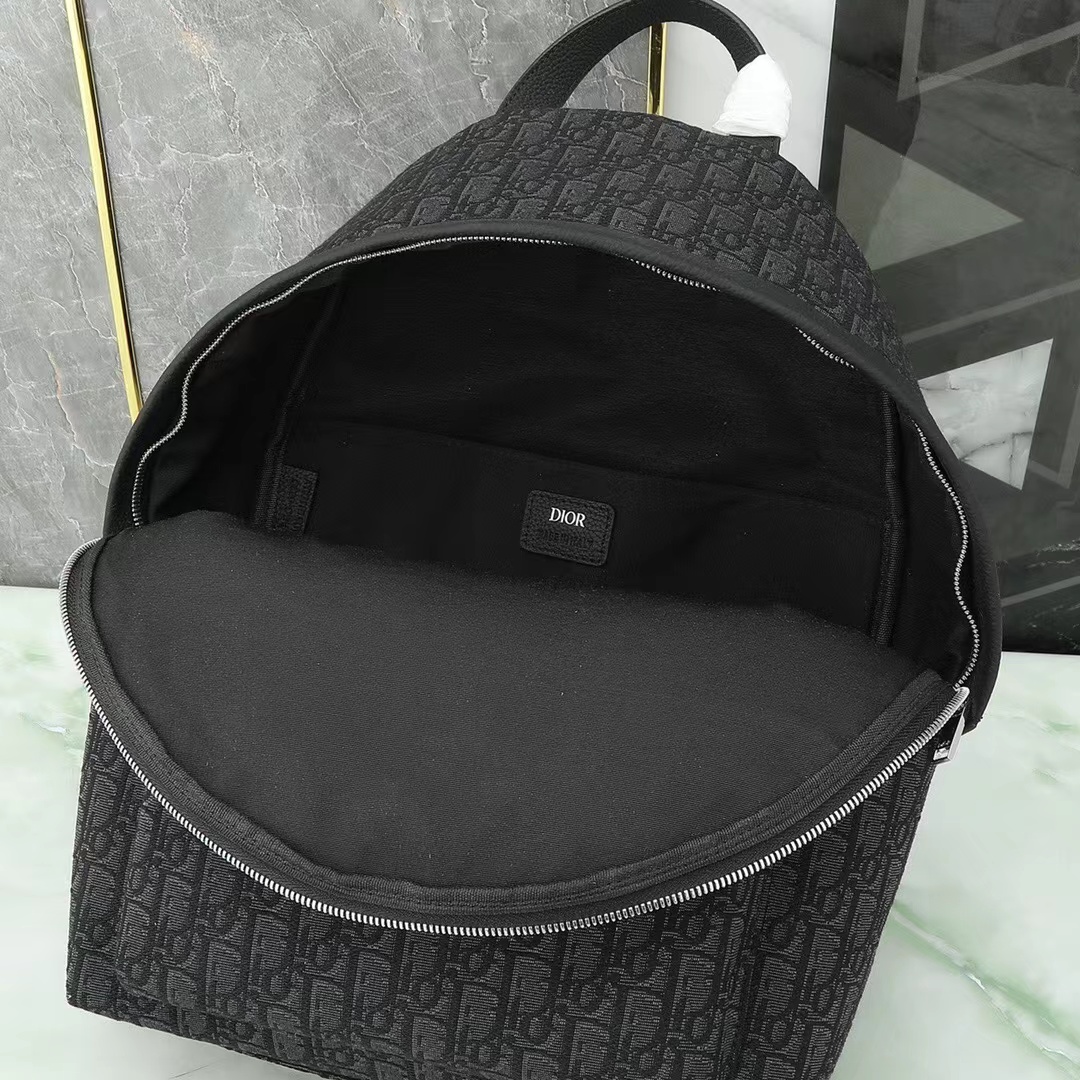 [TOP] Christian Dior Backpack 30×42×15CM - Black