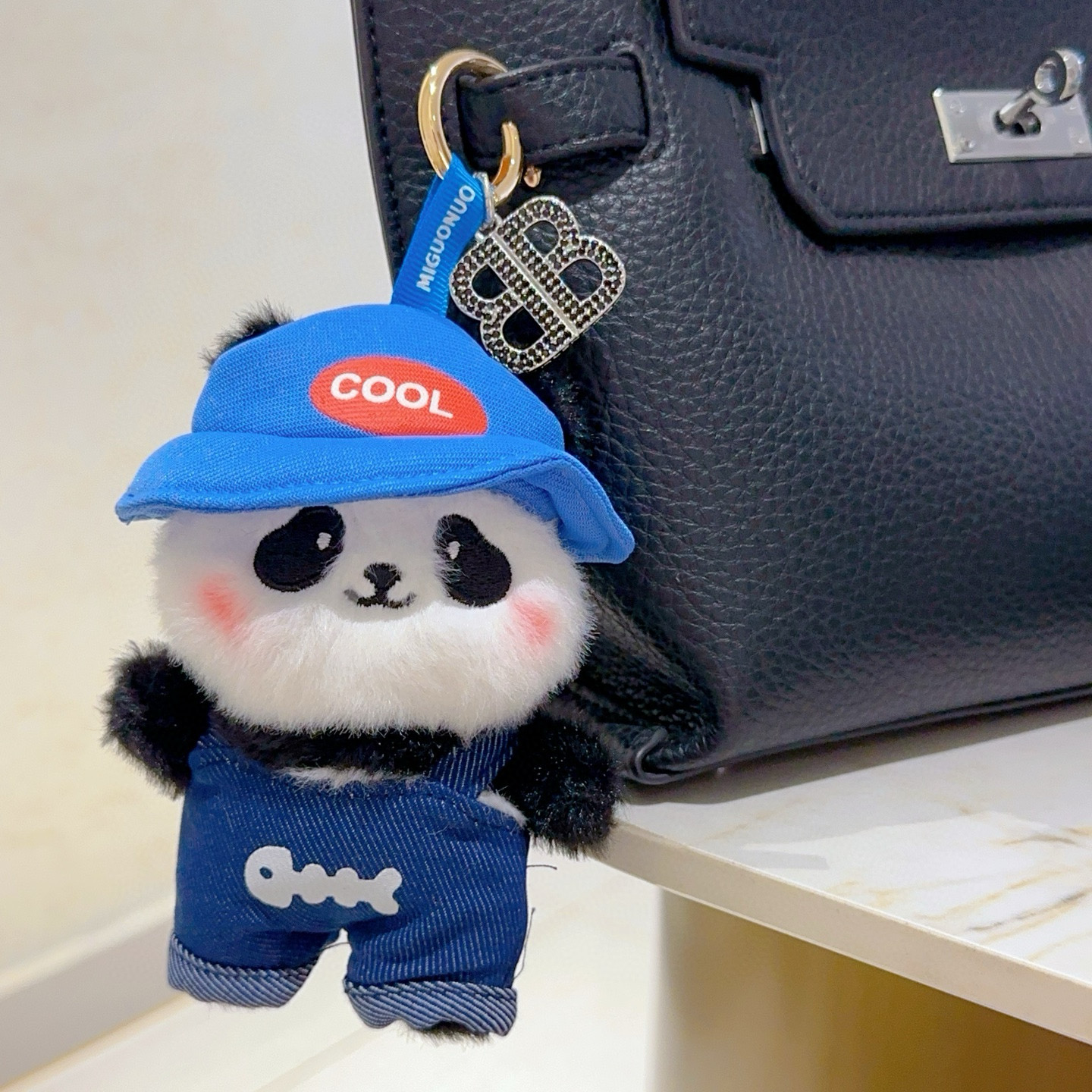 [TOP] BALENCIAGA Keychain - Blue