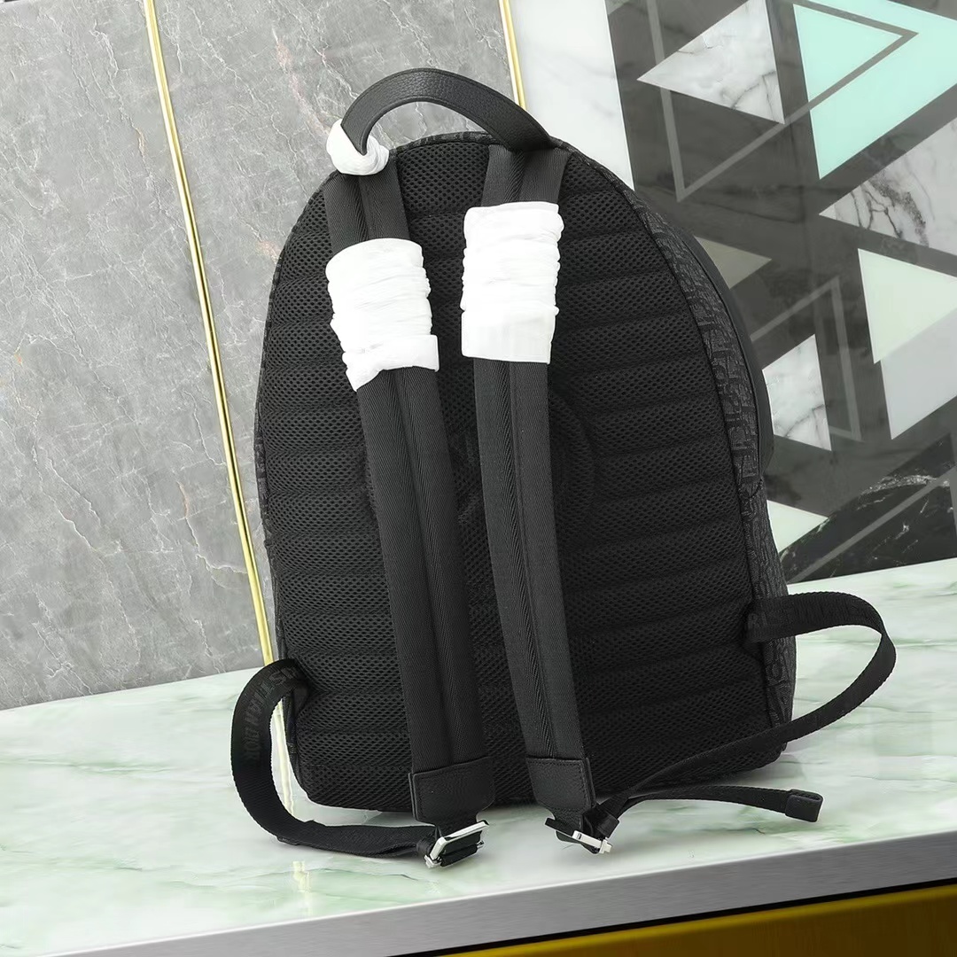 [TOP] Christian Dior Backpack 30×42×15CM - Black