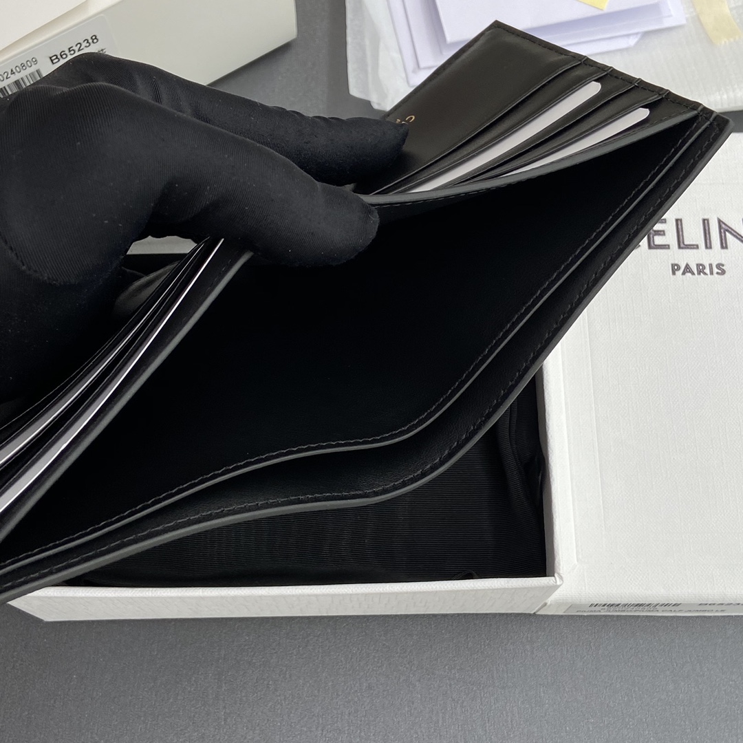 [TOP] CELINE Triomphe Wallet 11x10x2cm - Monogram