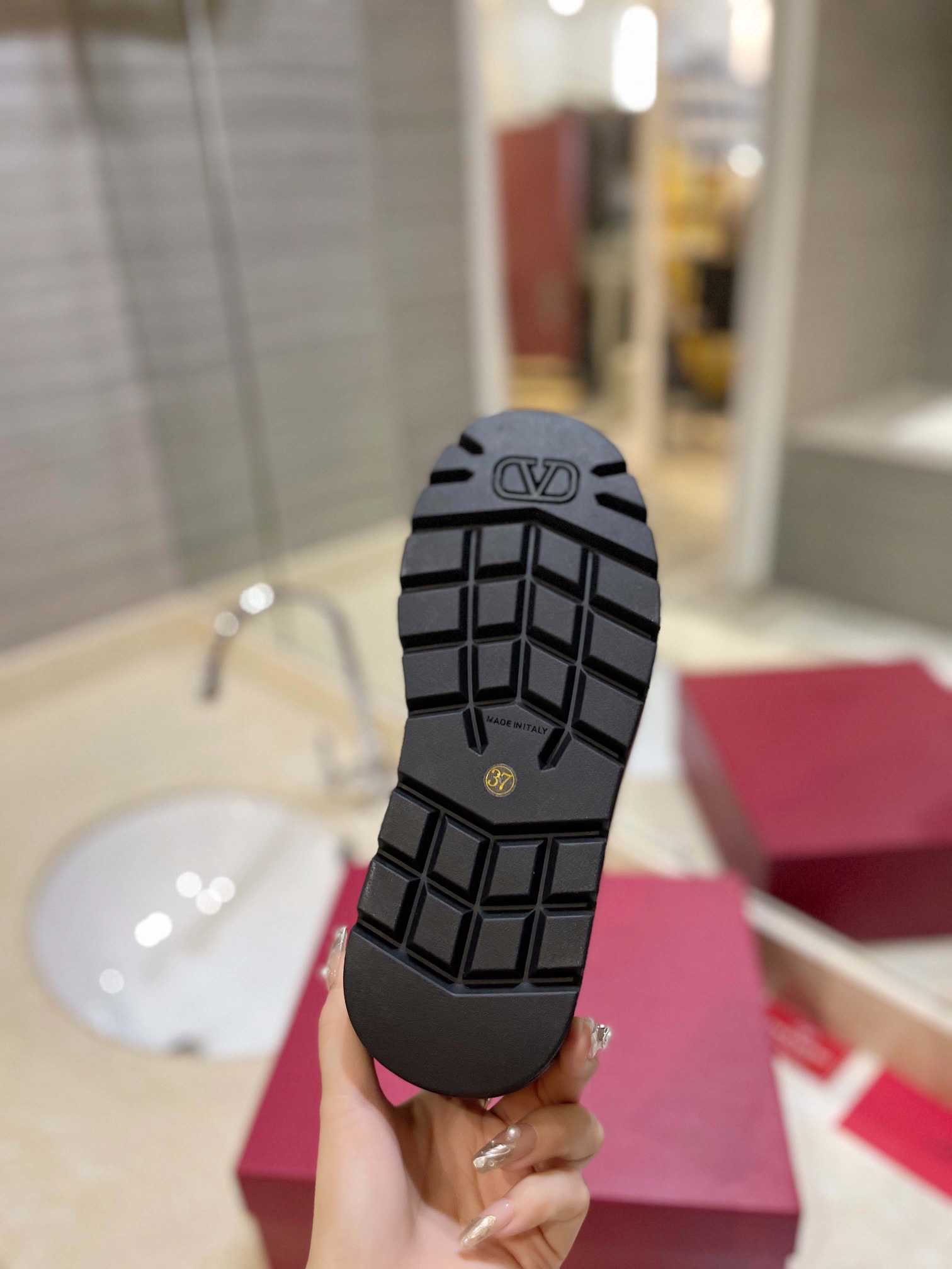 [TOP] VALENTINO 7.5cm High Heel Boots - Black