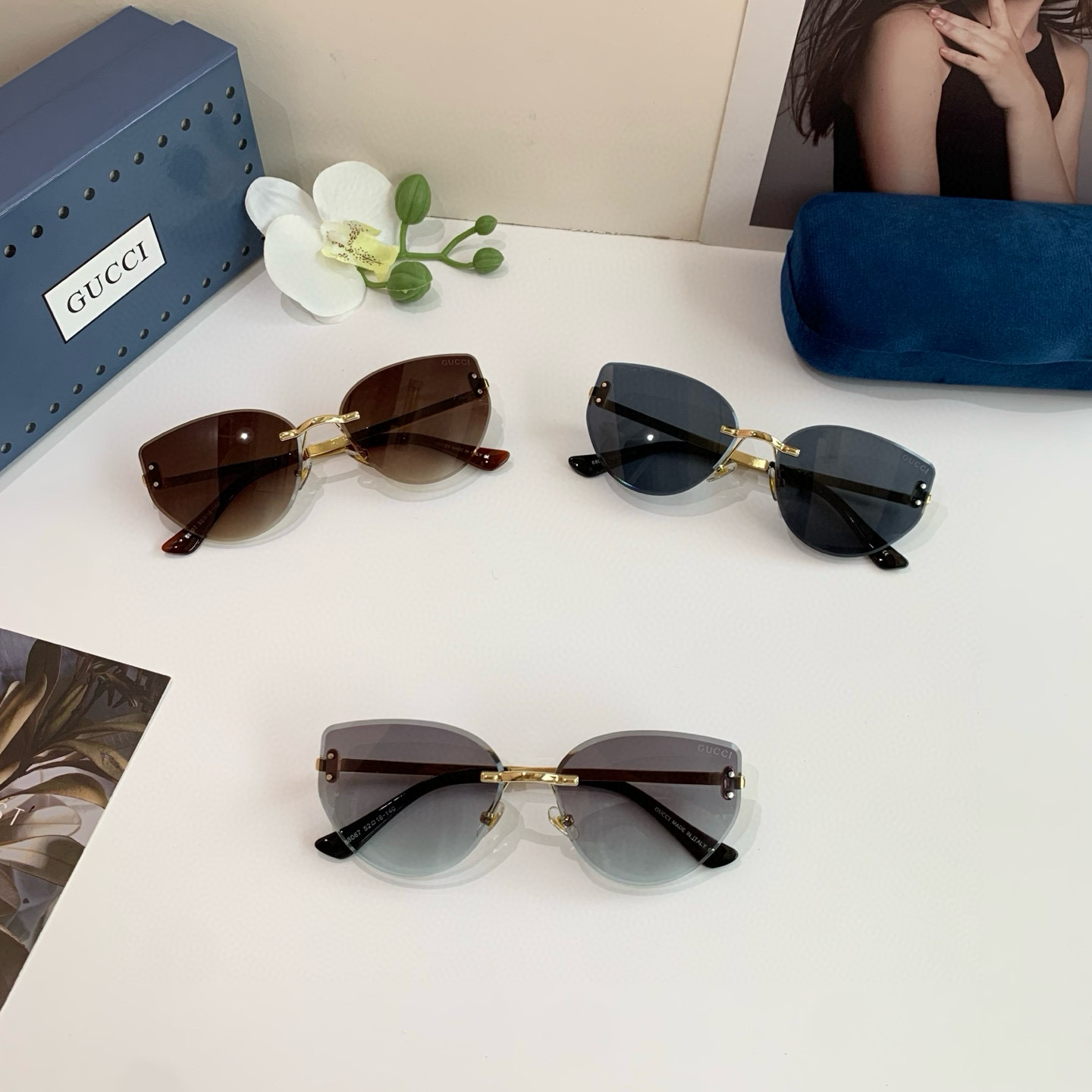 [TOP] GUCCI Sunglasses - 3 Color