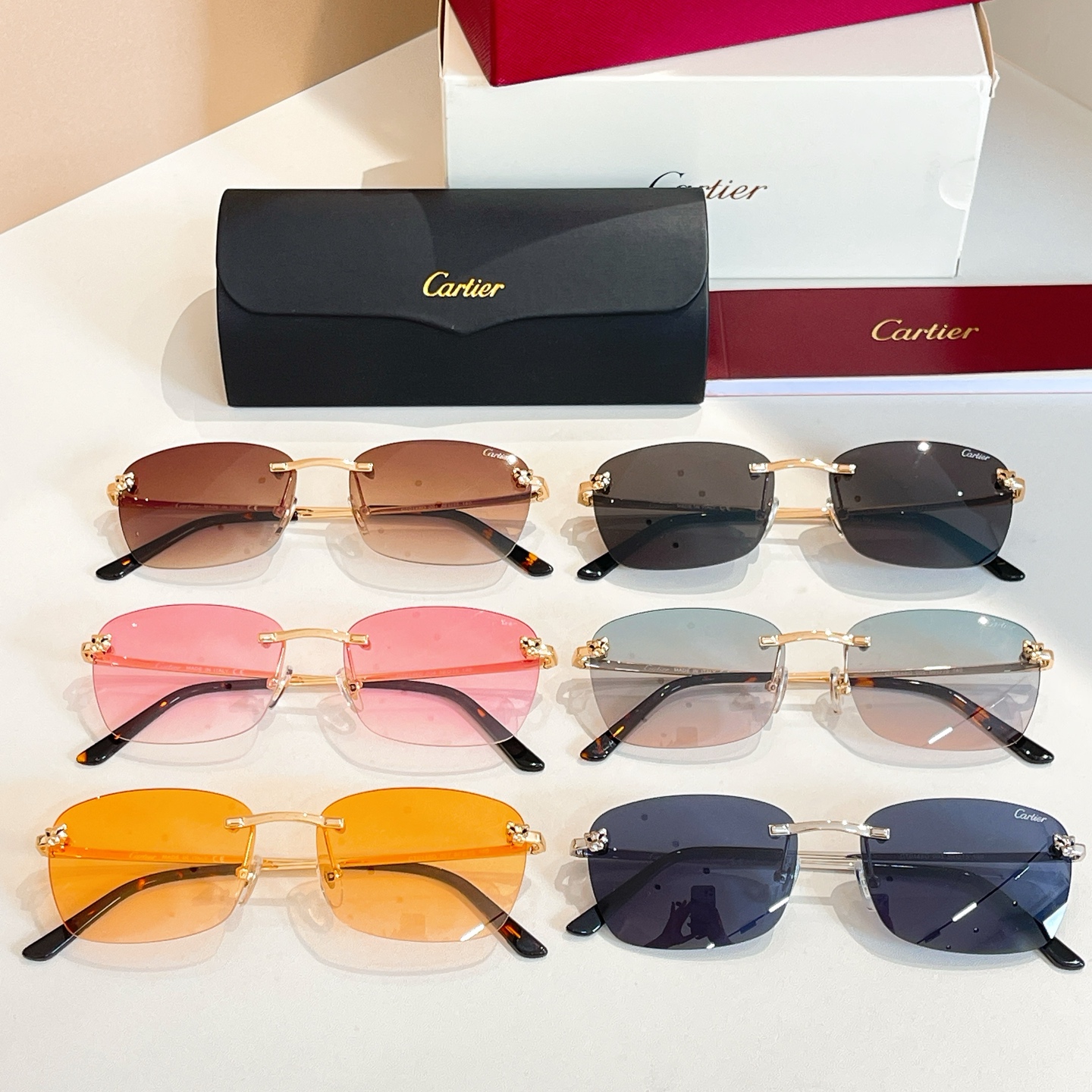 [TOP] Cartier Sunglasses - 6 Color