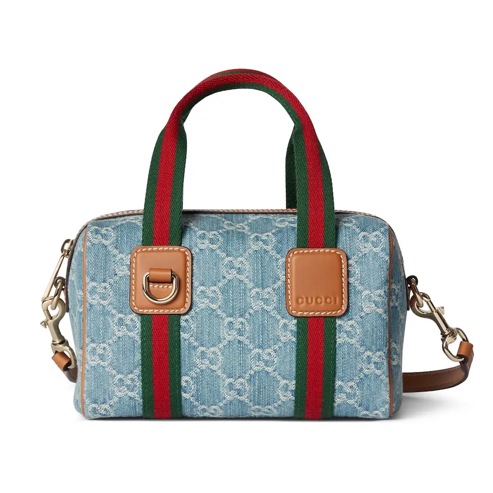 [TOP] GUCCI Mini GG  Bag 20 x 13 x 13 cm - Blue