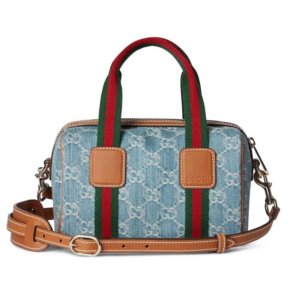[TOP] GUCCI Mini GG  Bag 20 x 13 x 13 cm - Blue