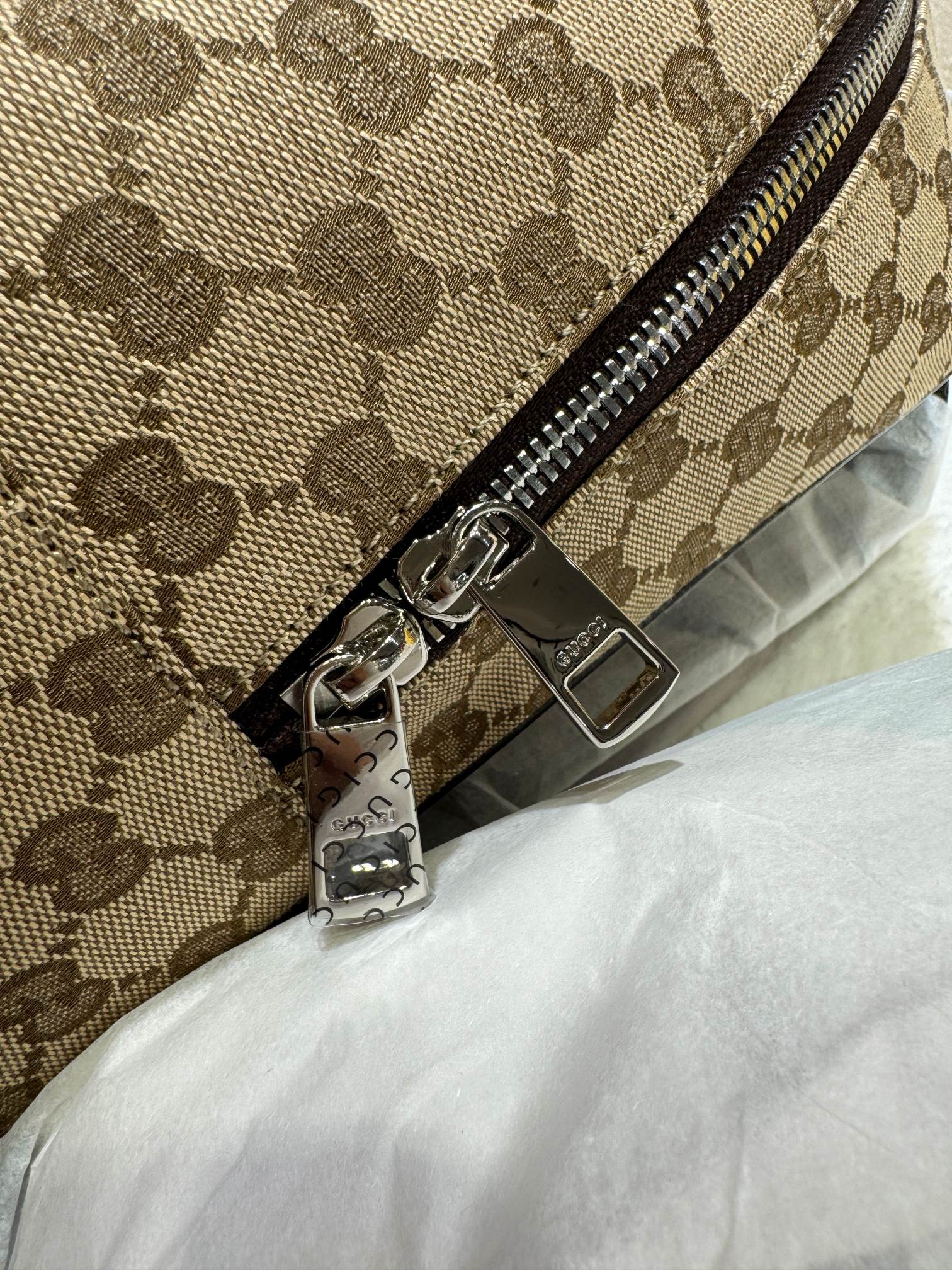 [TOP] GUCCI Backpack 30 x 37 x 14 cm - Brown