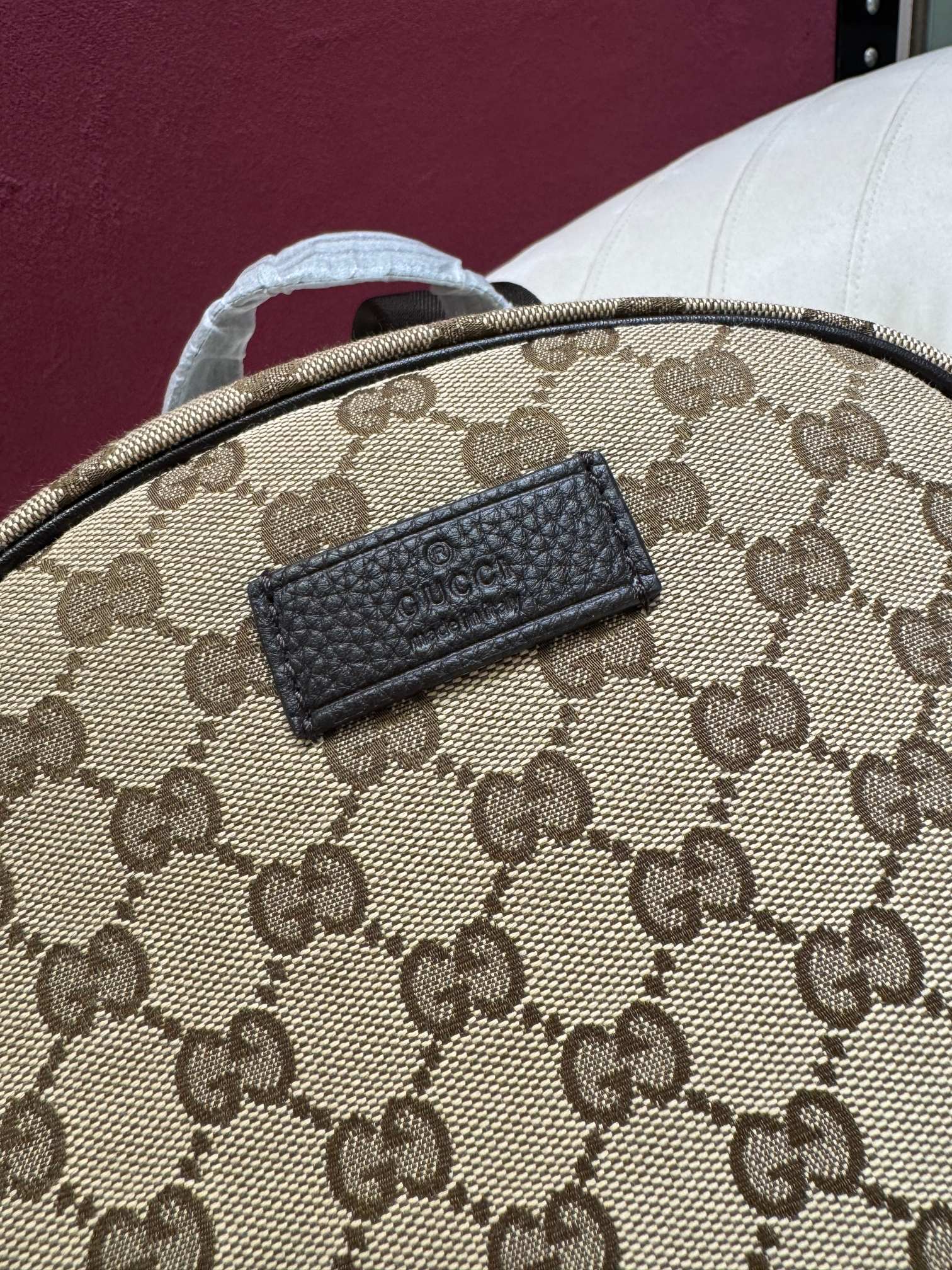 [TOP] GUCCI Backpack 30 x 37 x 14 cm - Brown