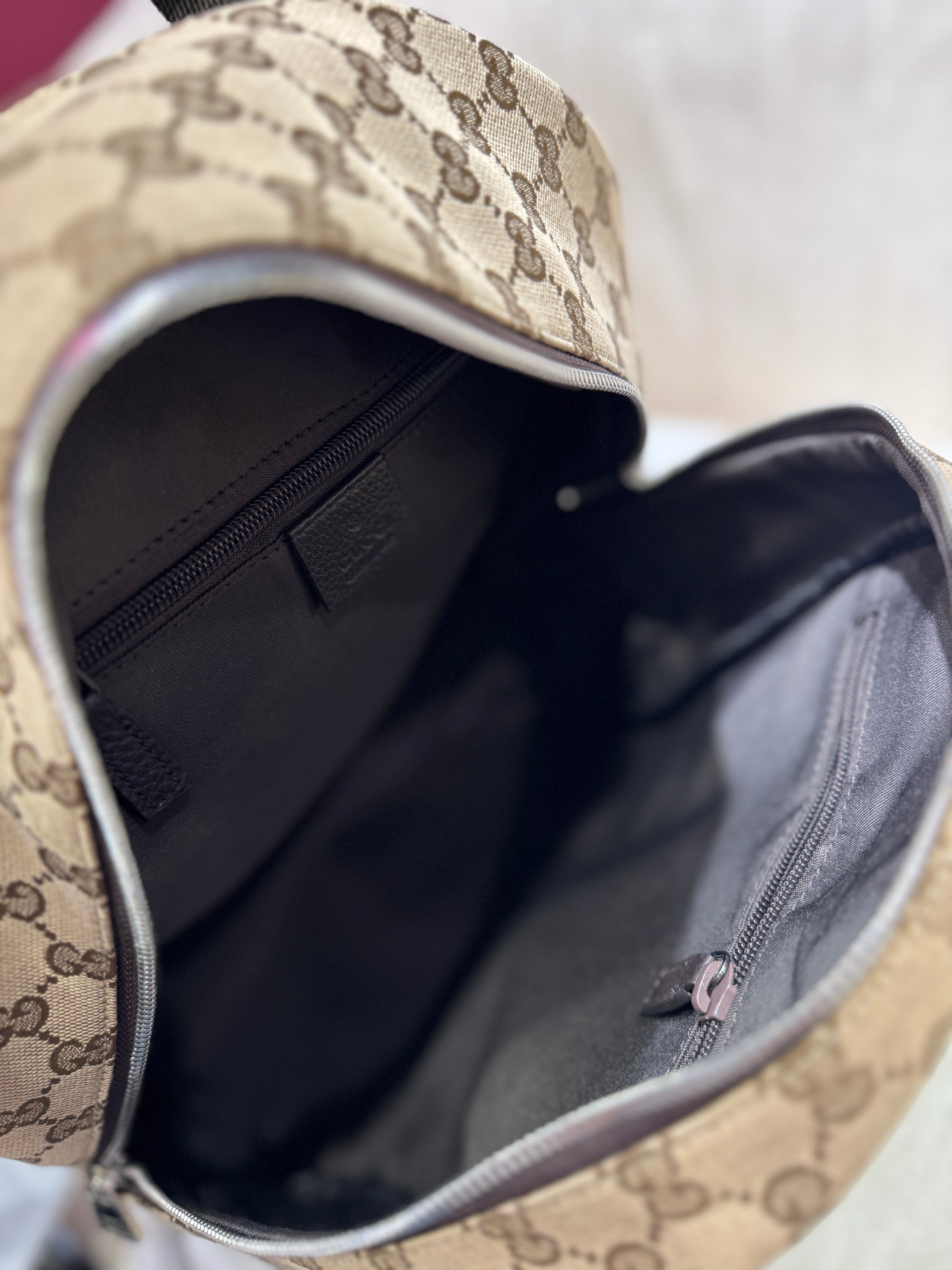 [TOP] GUCCI Backpack 30 x 37 x 14 cm - Brown