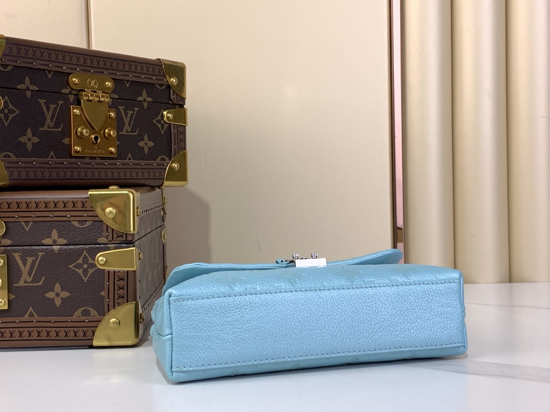 [TOP] Louis Vuitton LV NANO MADELEINE Bag 21× 12.5 × 6cm - Blue