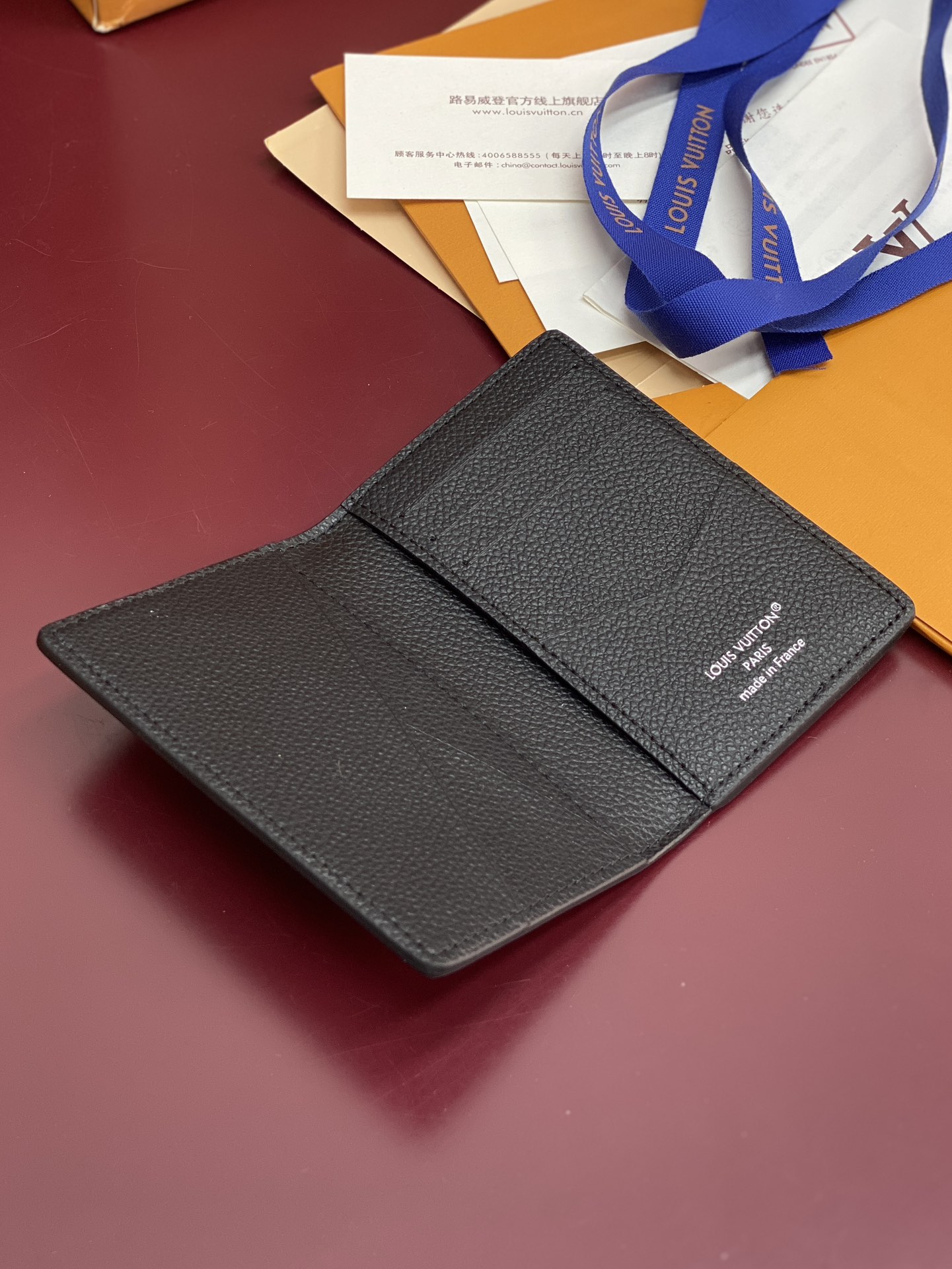 [TOP] Louis Vuitton LV Damier Graphite Printed Card Holder Damoflage Canvas 8x11x1cm - Black