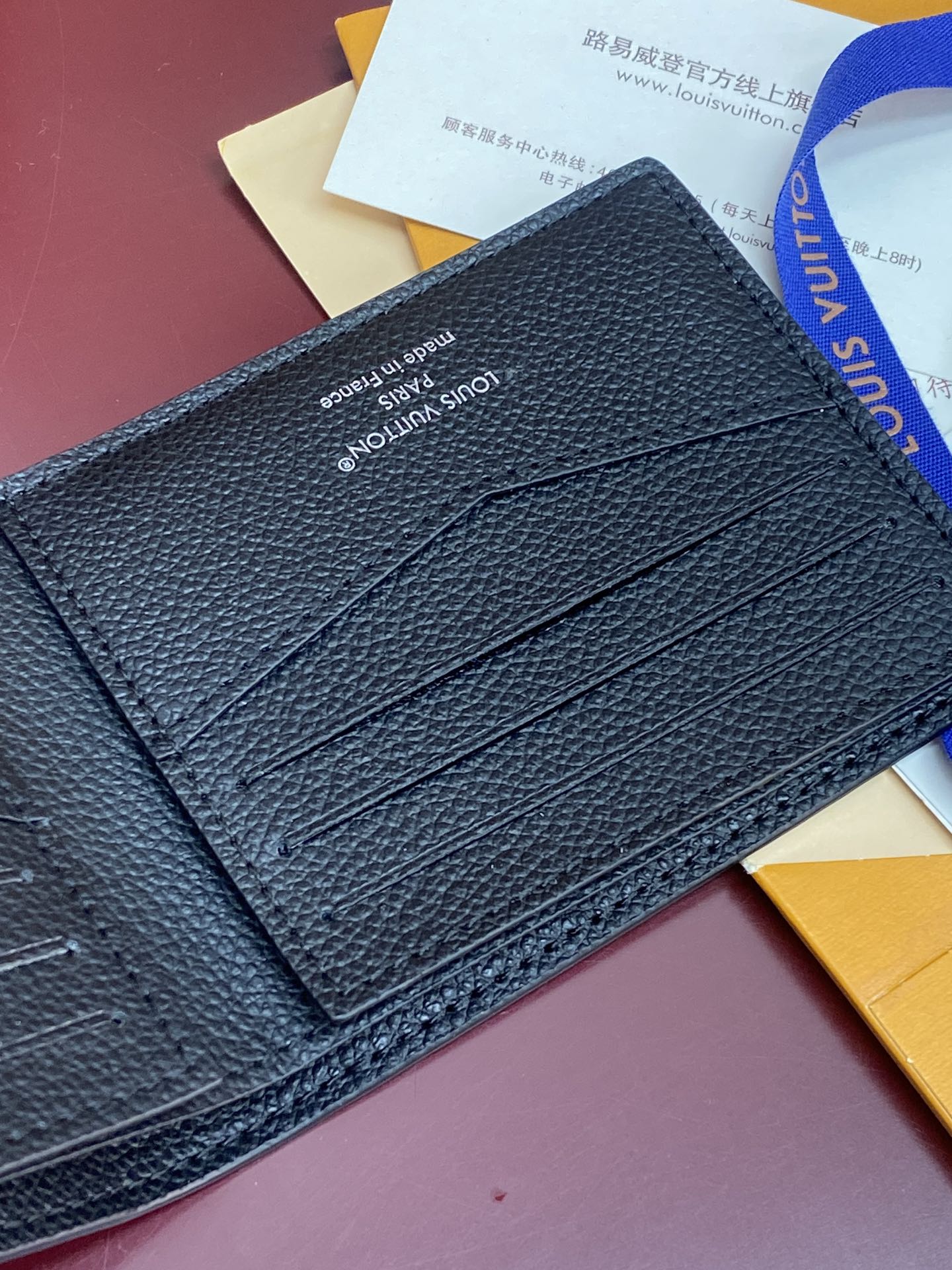 [TOP] Louis Vuitton LV Damier Graphite Printed Slender Wallet Damoflage Canvas 11x8.5x2cm - Black