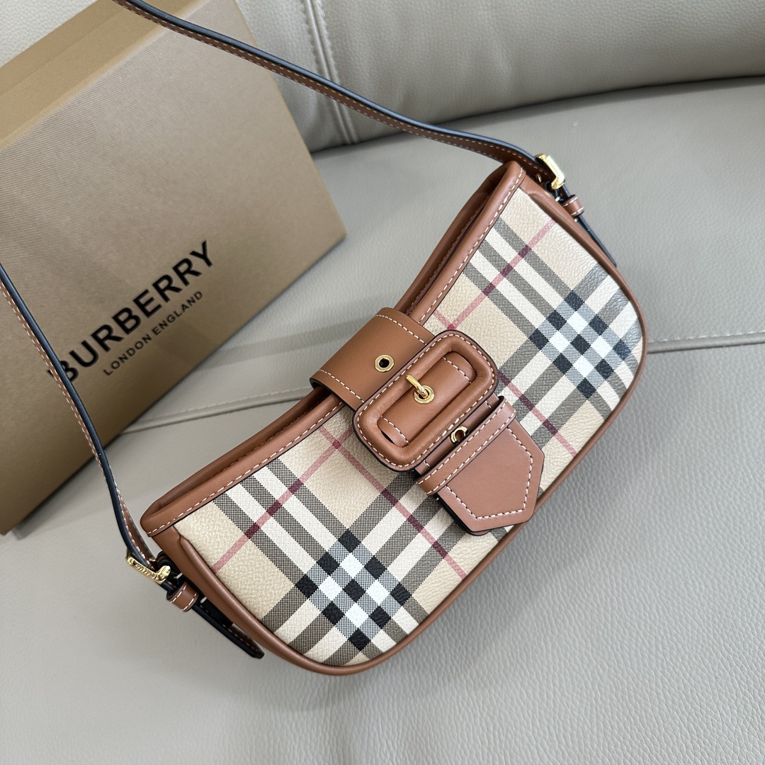 [TOP] BURBERRY Bag 26 x 6 x 12 cm - Brown
