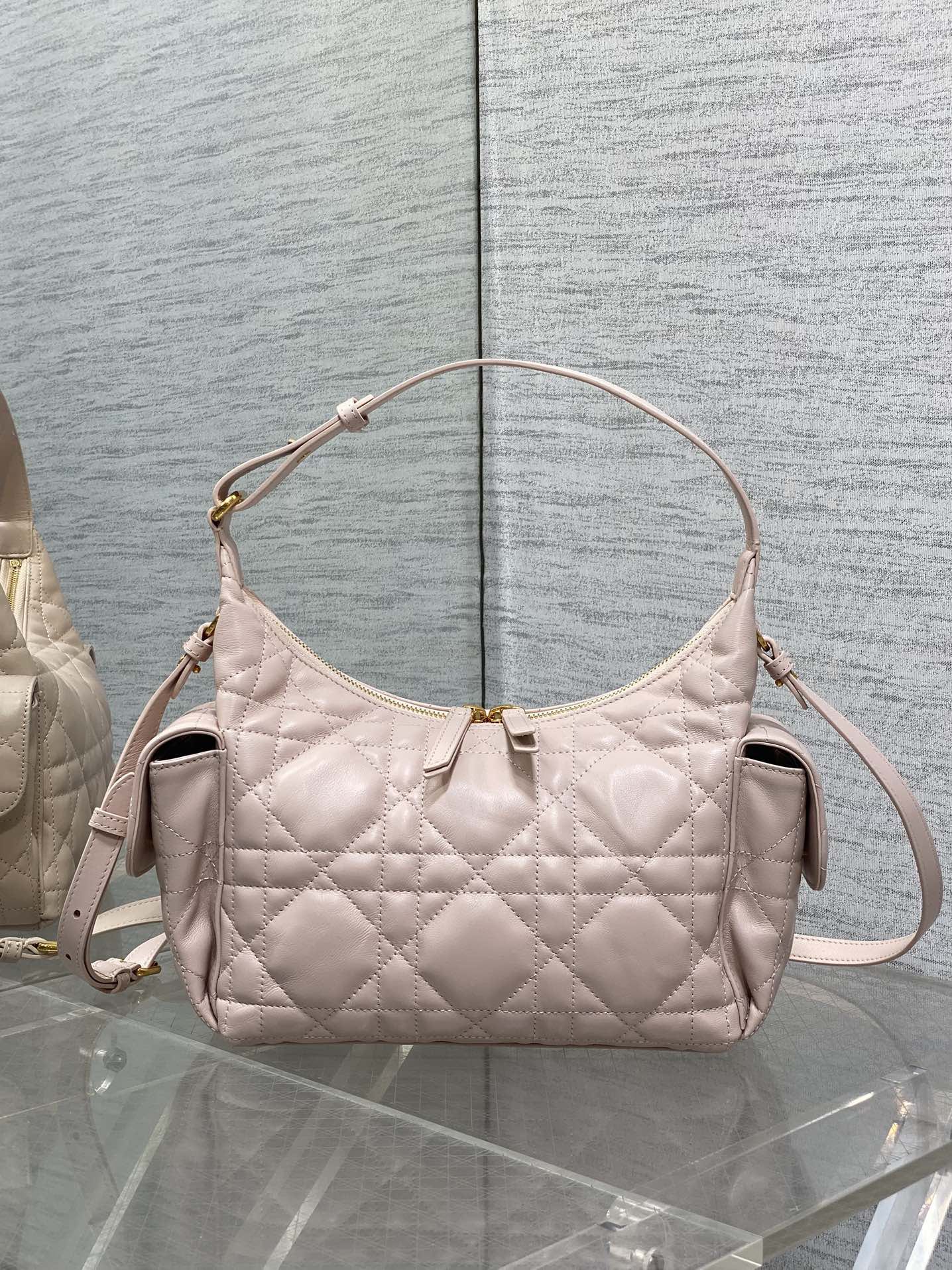 [TOP] Christian Dior D-Dream Bag Lambskin 24*14*9cm - 4 Color