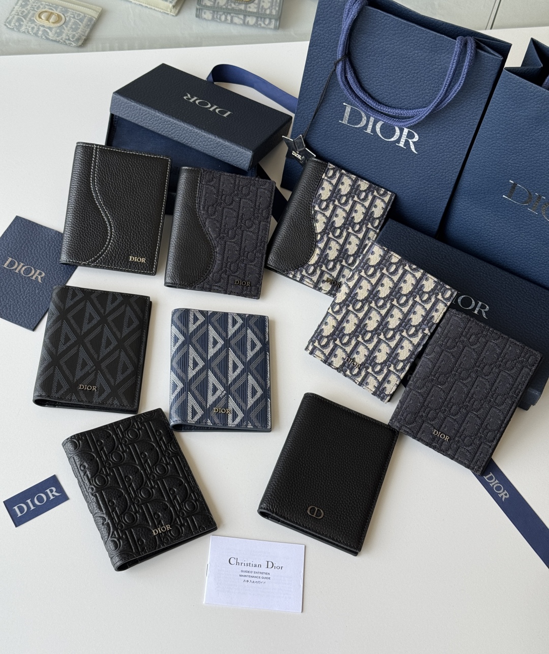 [TOP] Christian Dior Oblique Passport 10x13.3cm - 9 Colour