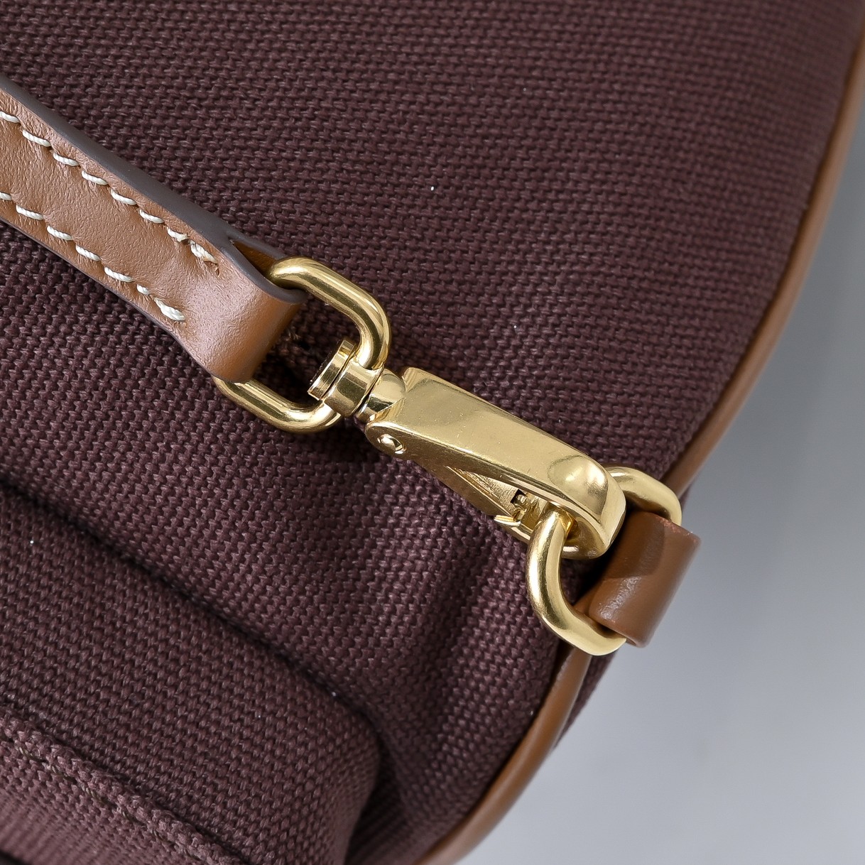 [TOP] Miu Miu Backpack Canvas+Cowhide 22x18x11.5cm/29.5x25x12.5cm - Brown