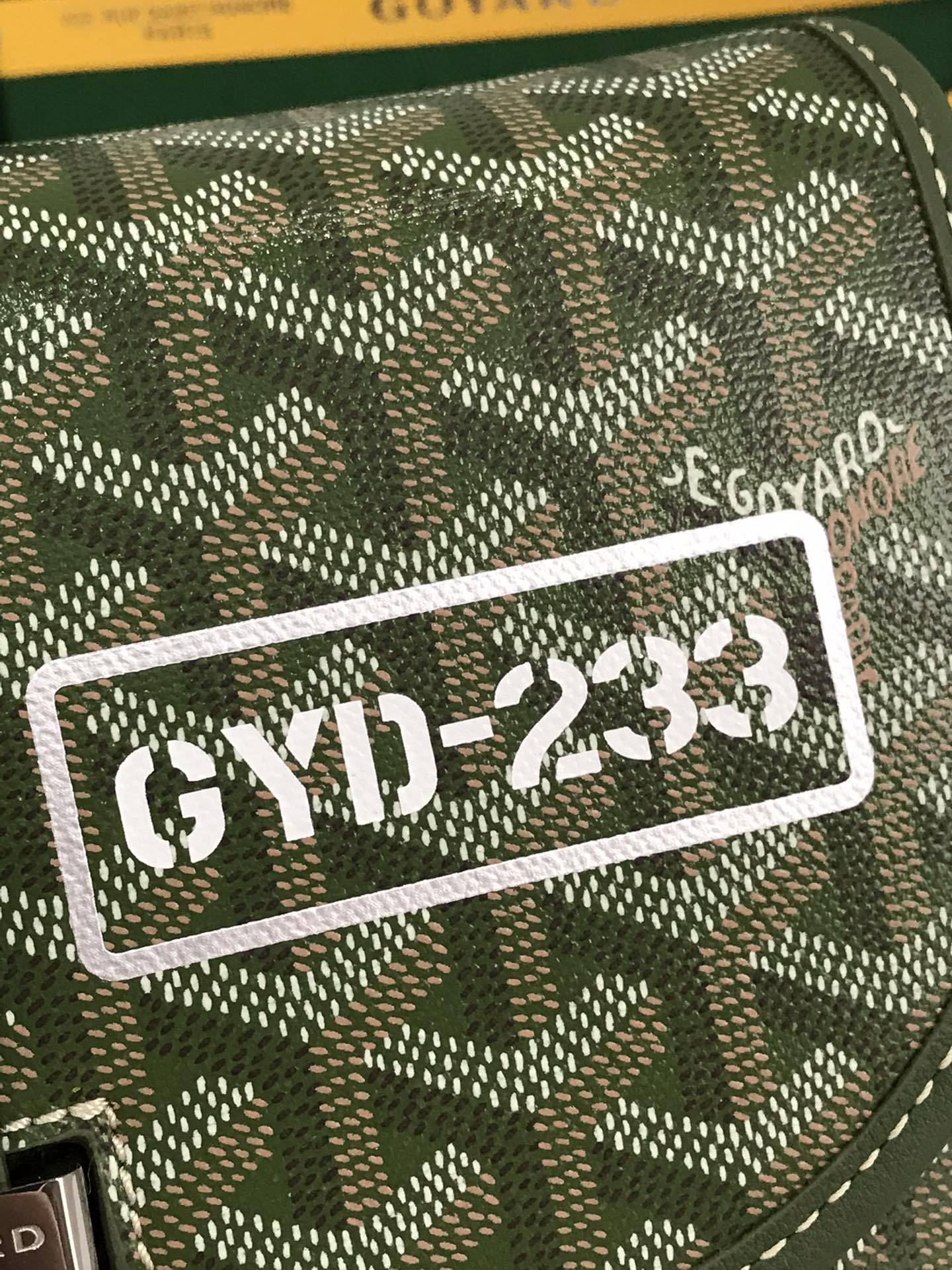 [TOP] Goyard Belvédère Bag 21*16*6 cm - Green