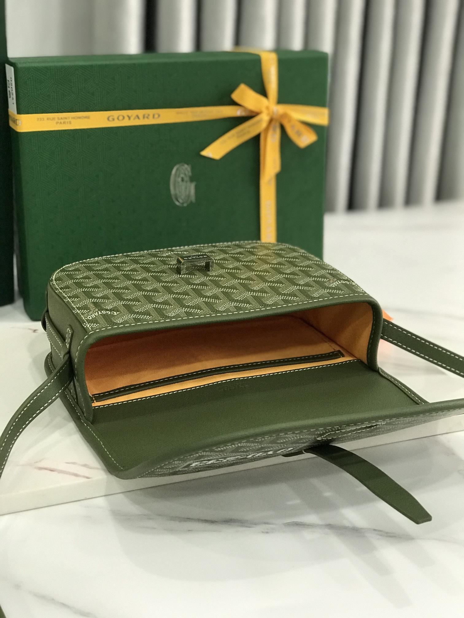 [TOP] Goyard Belvédère Bag 21*16*6 cm - Green
