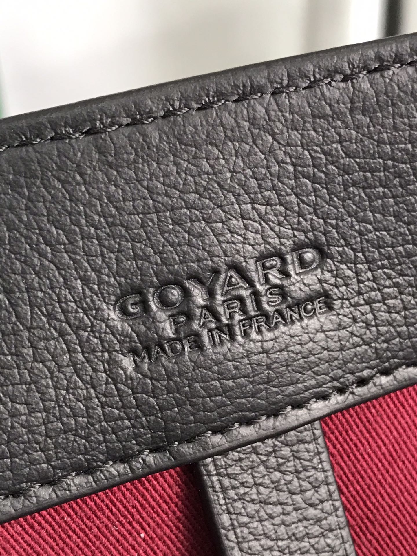 [TOP] Goyard Villette Tote Bag  38*35*11.5cm - Black