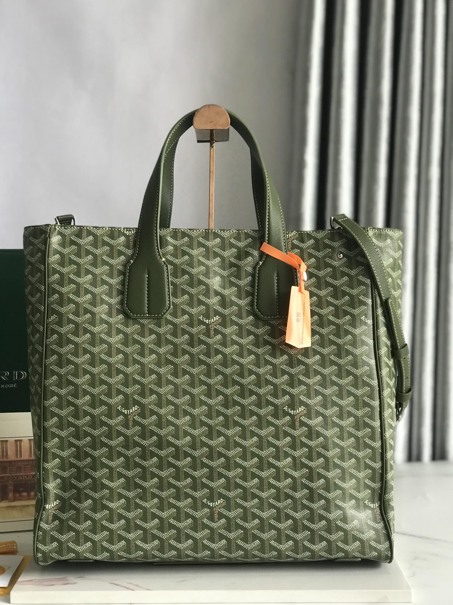 [TOP] Goyard Villette Tote Bag  38*35*11.5cm - Green