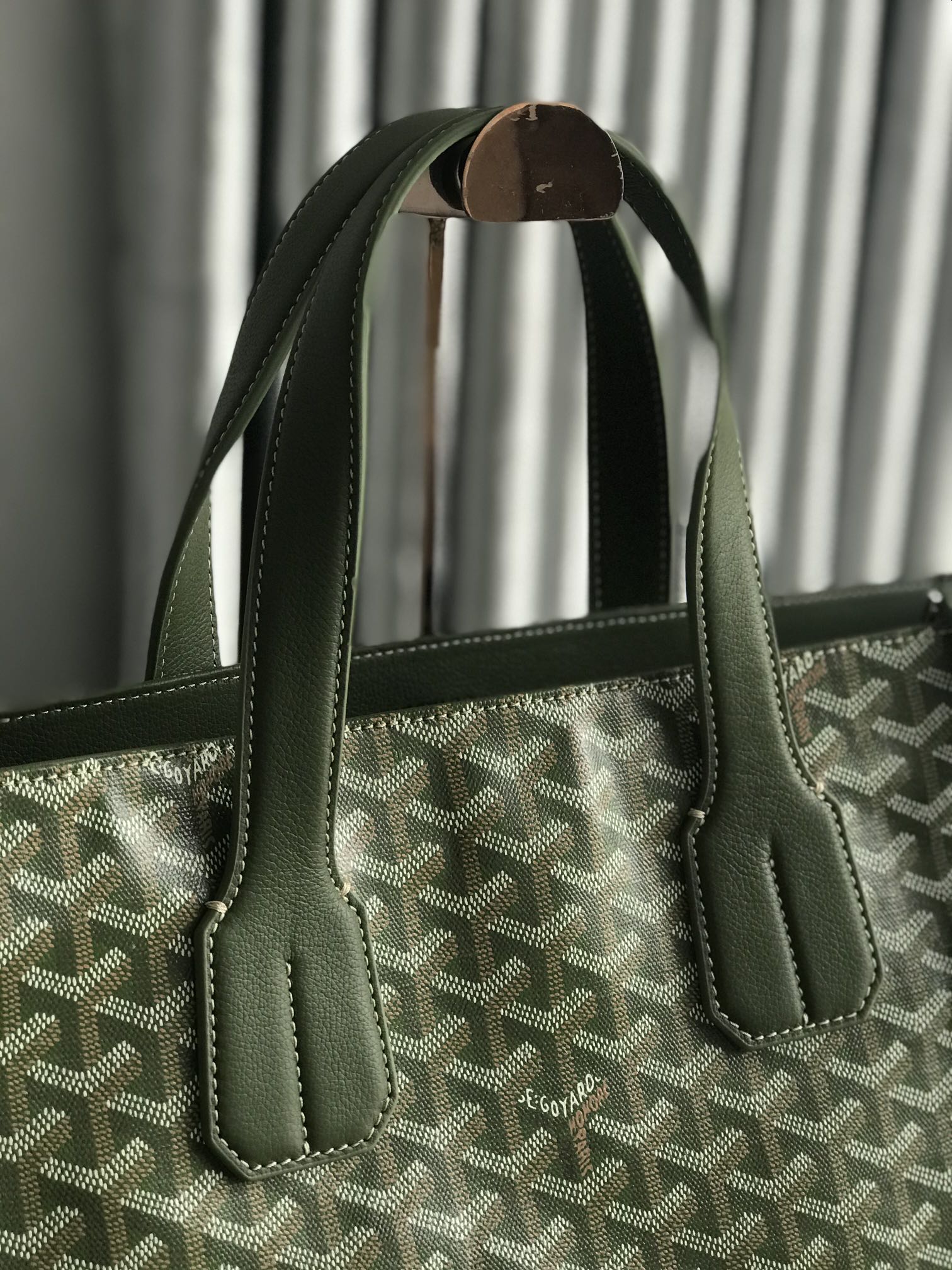 [TOP] Goyard Villette Tote Bag  38*35*11.5cm - Green