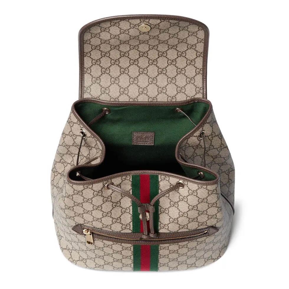 [TOP] GUCCI Backpack 28 x 30 x 18 cm - Brown