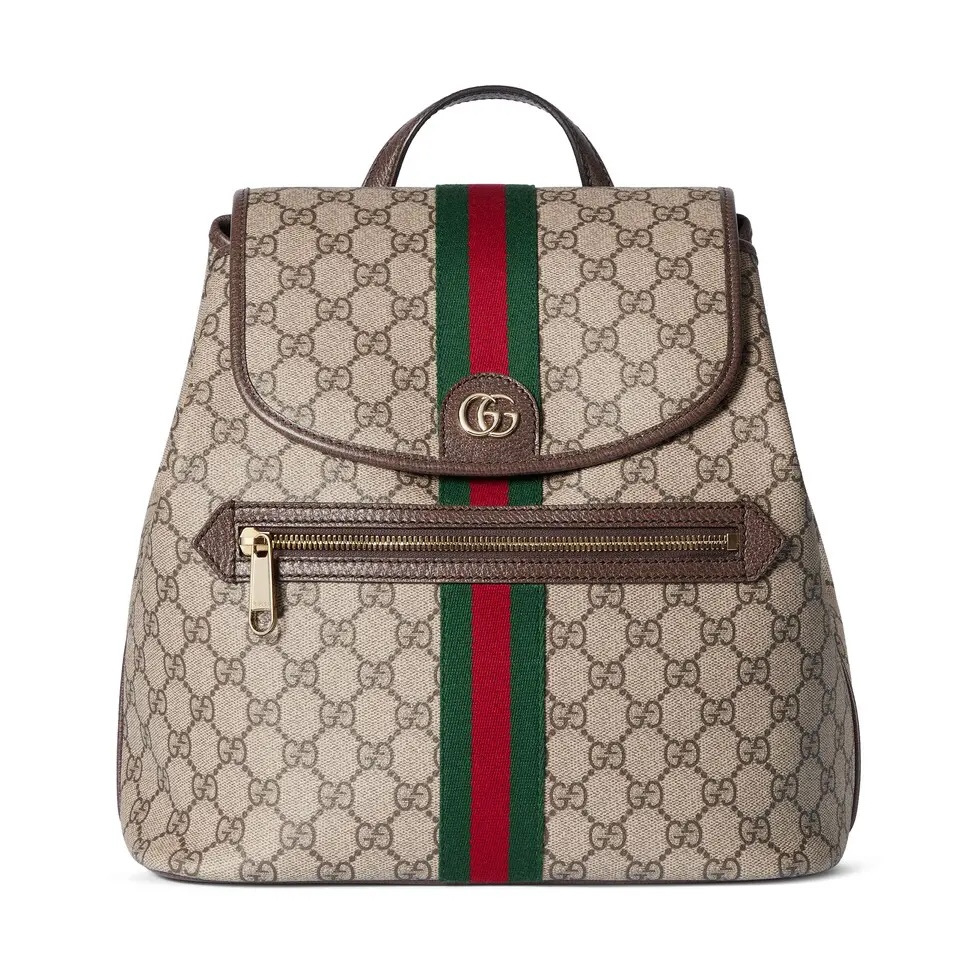 [TOP] GUCCI Backpack 28 x 30 x 18 cm - Brown