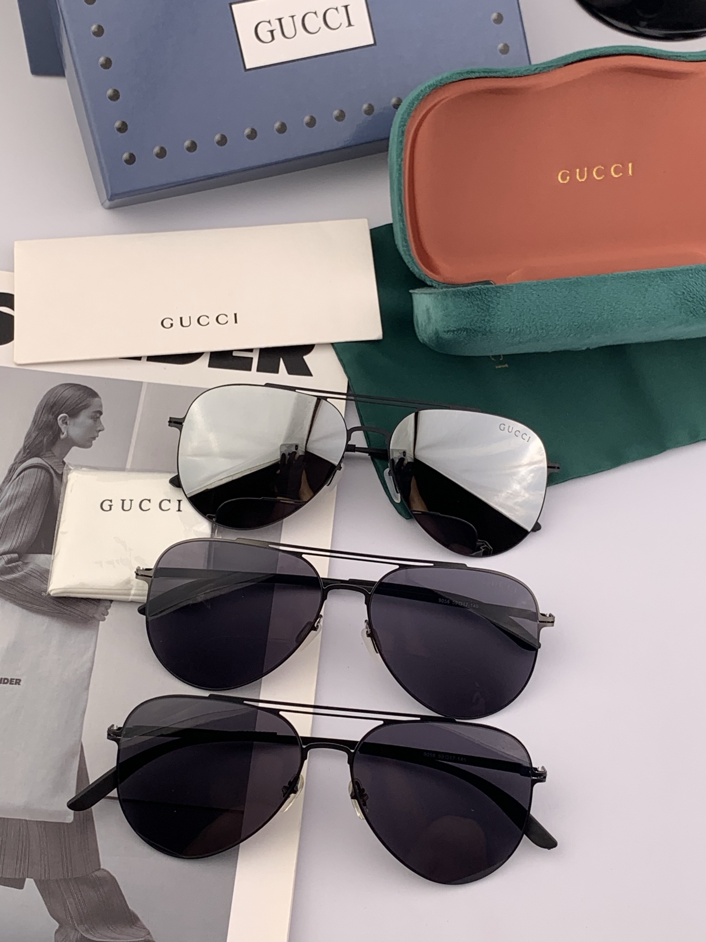 [TOP] GUCCI Sunglasses - 3 Colour
