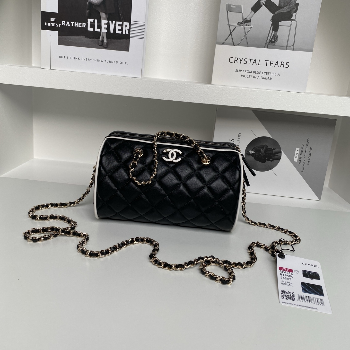 [TOP] CHANEL Bowling Bag 11.5×18.5×11cm  - 2 Colors