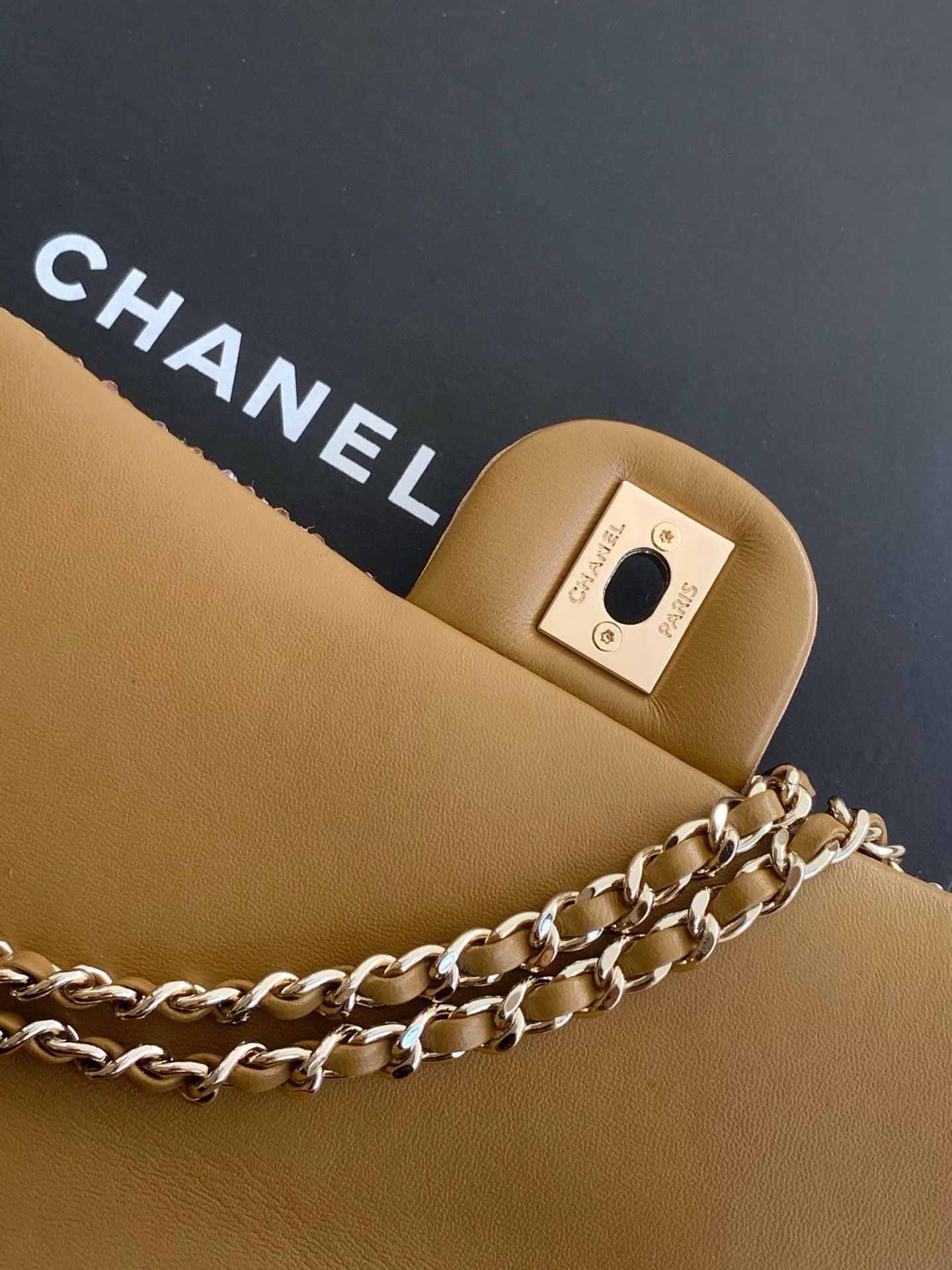 [TOP] CHANEL Diamond Flap Bag 14-21-8 cm - Pink