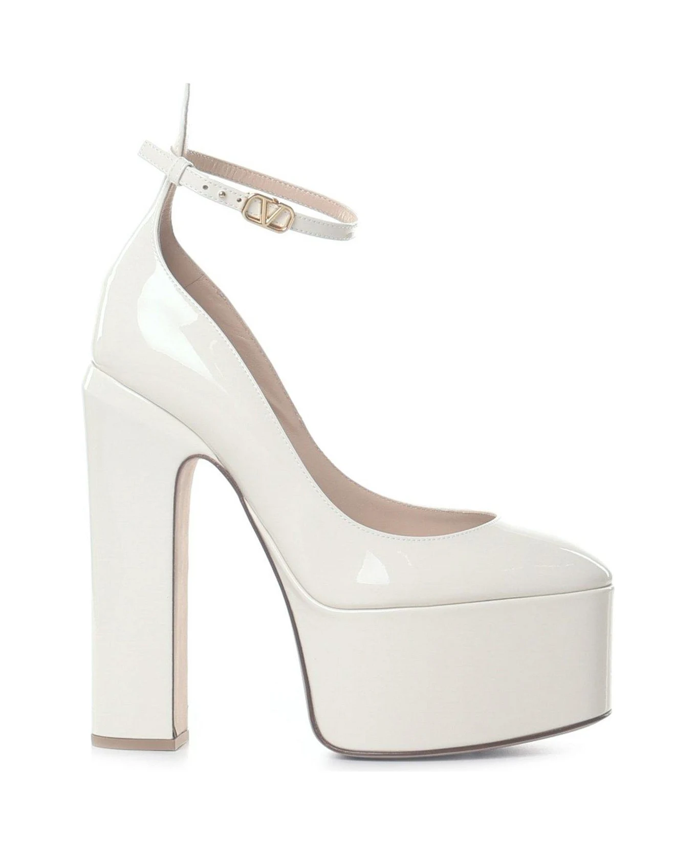 [TOP] VALENTINO High Heel Pumps - White