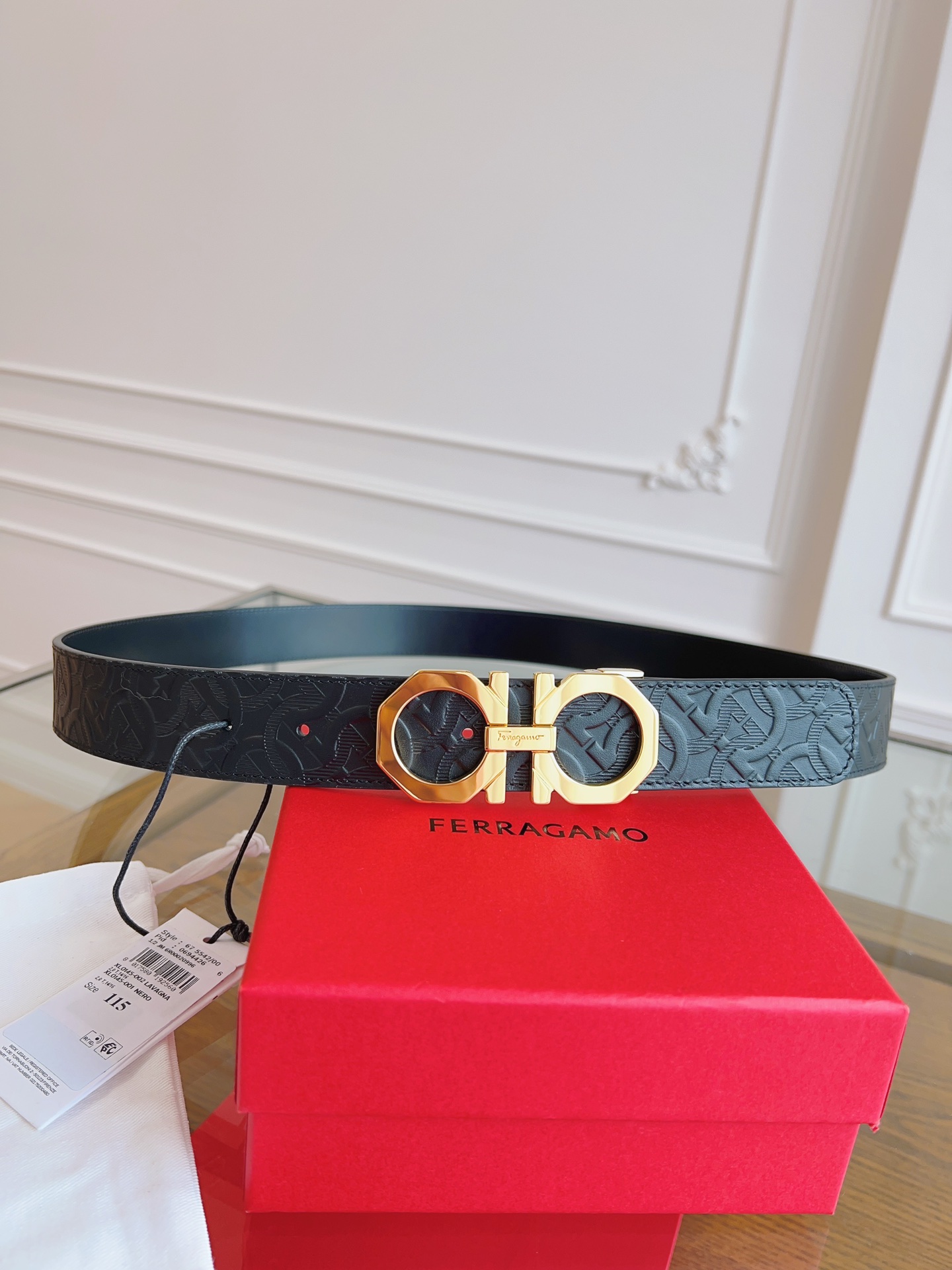 [TOP] Ferragamo Belt 3.5cm - 4 Colors