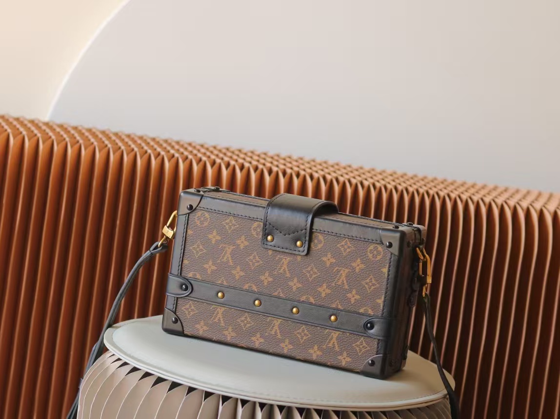 [TOP] Louis Vuitton LV Box Bag 20*6*12.5cm - Brown