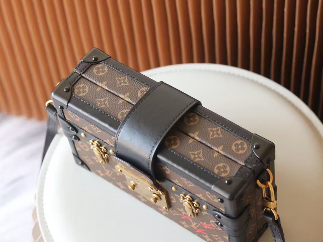 [TOP] Louis Vuitton LV Box Bag 20*6*12.5cm - Brown