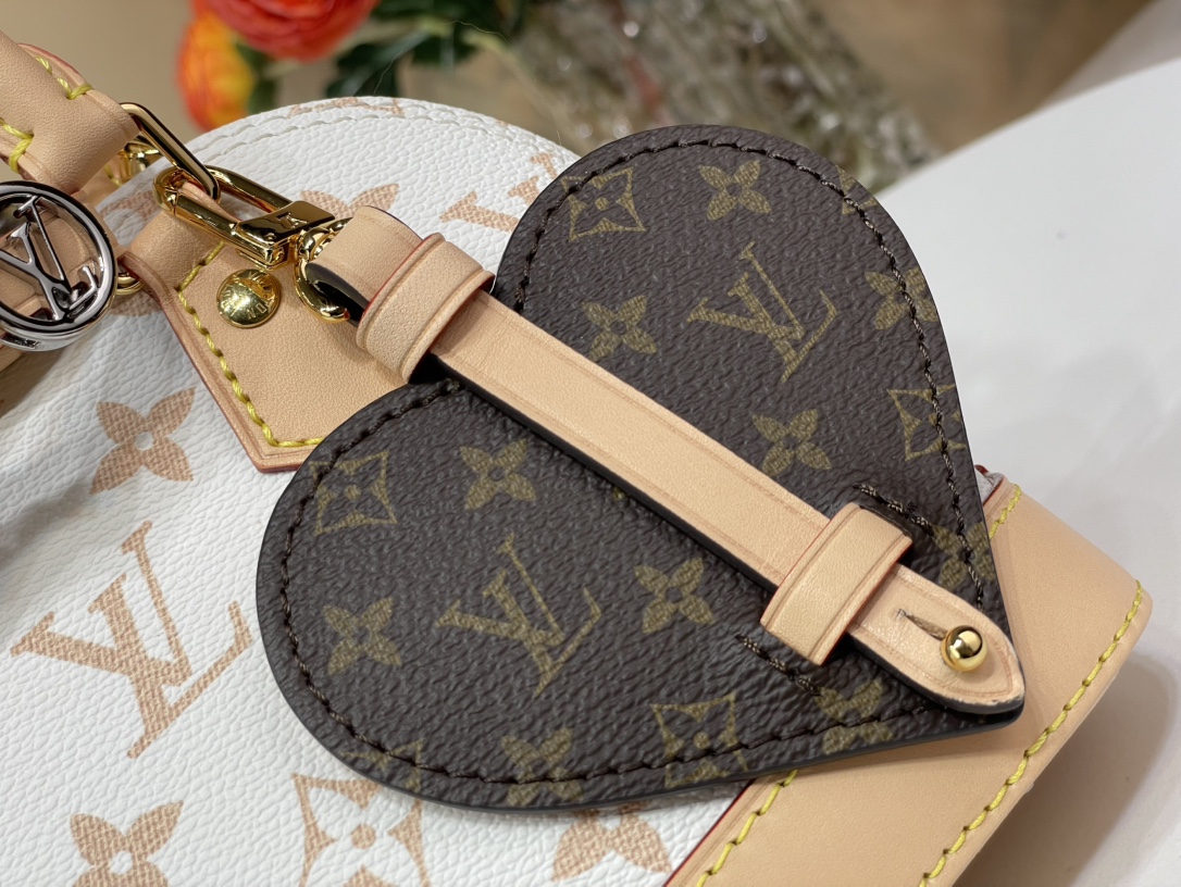 [TOP] Louis Vuitton LV Alma Bag 18 x 12 x 8cm - Beige