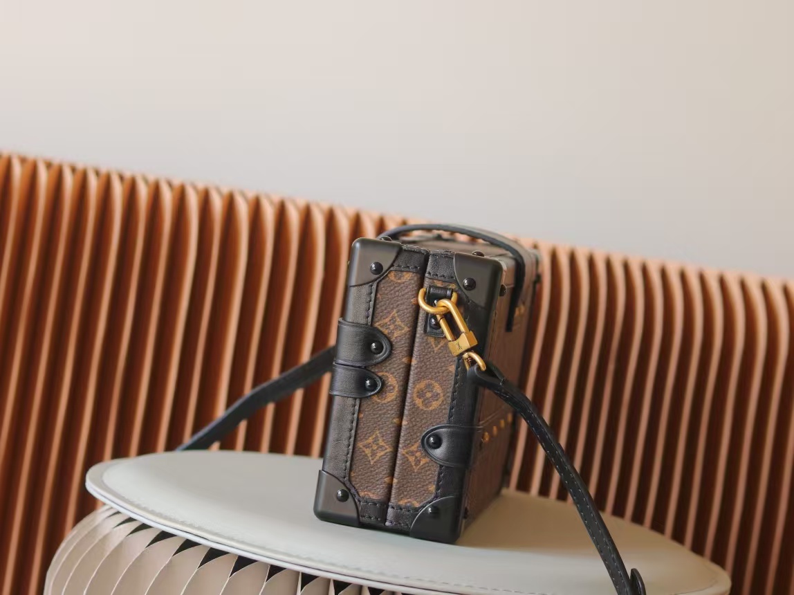 [TOP] Louis Vuitton LV Box Bag 20*6*12.5cm - Brown