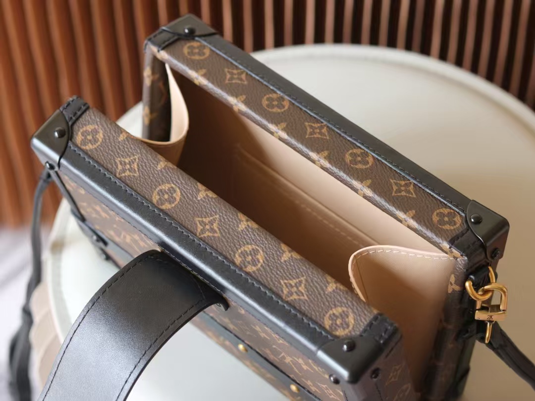[TOP] Louis Vuitton LV Box Bag 20*6*12.5cm - Brown