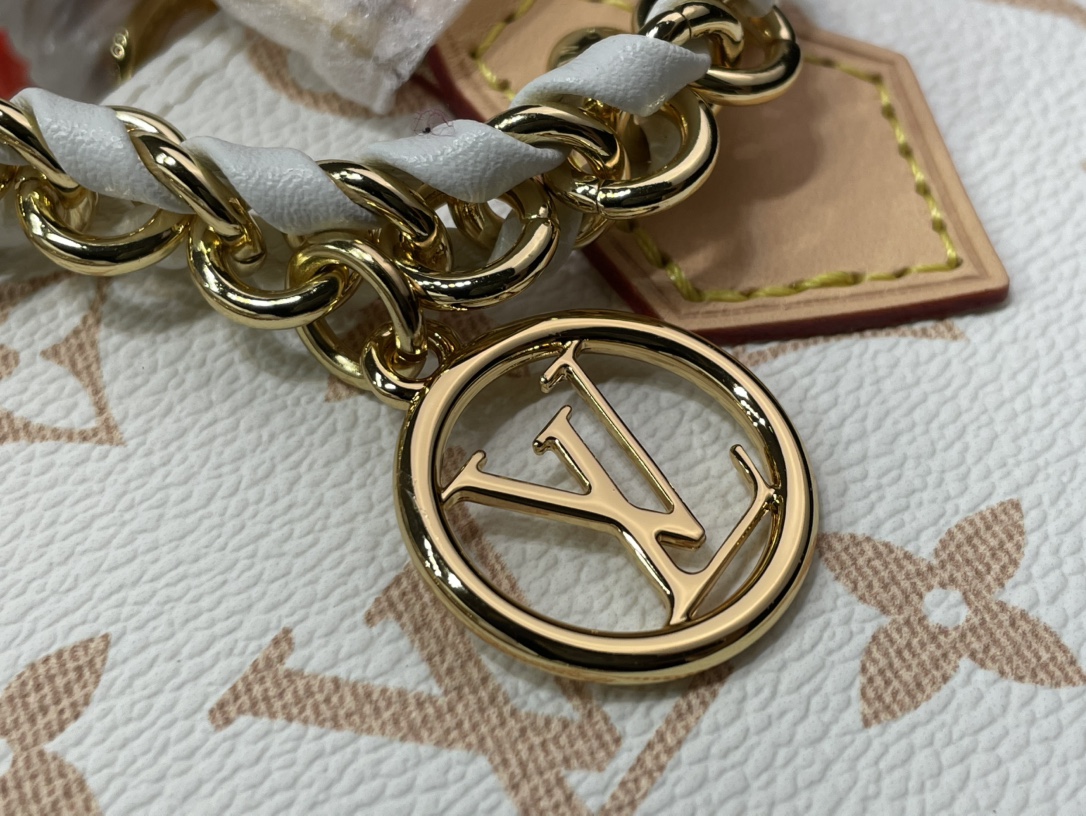 [TOP] Louis Vuitton LV Alma Bag 18 x 12 x 8cm - Beige