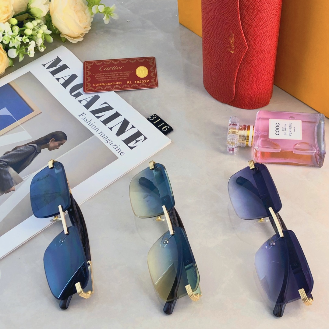 [TOP] Cartier Sunglasses - 3 Color