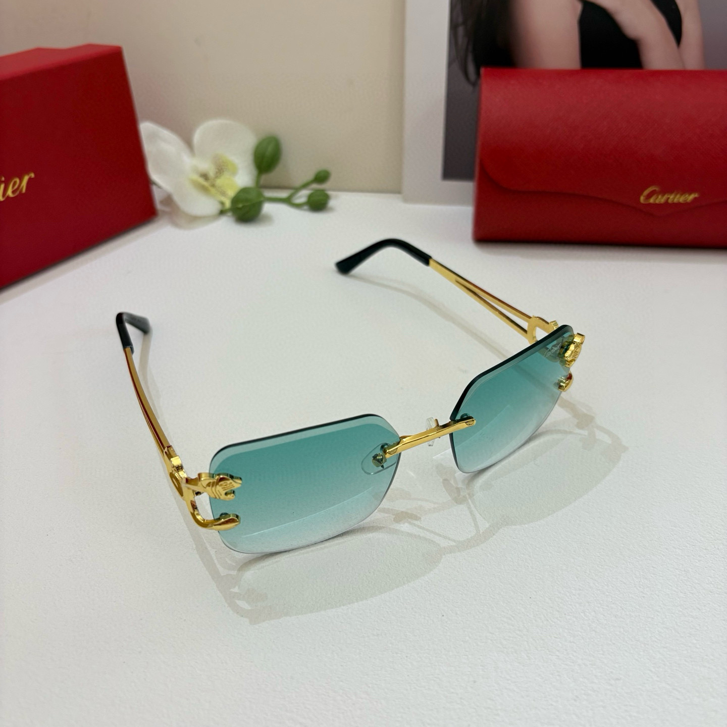 [TOP] Cartier Sunglasses - 4 Color