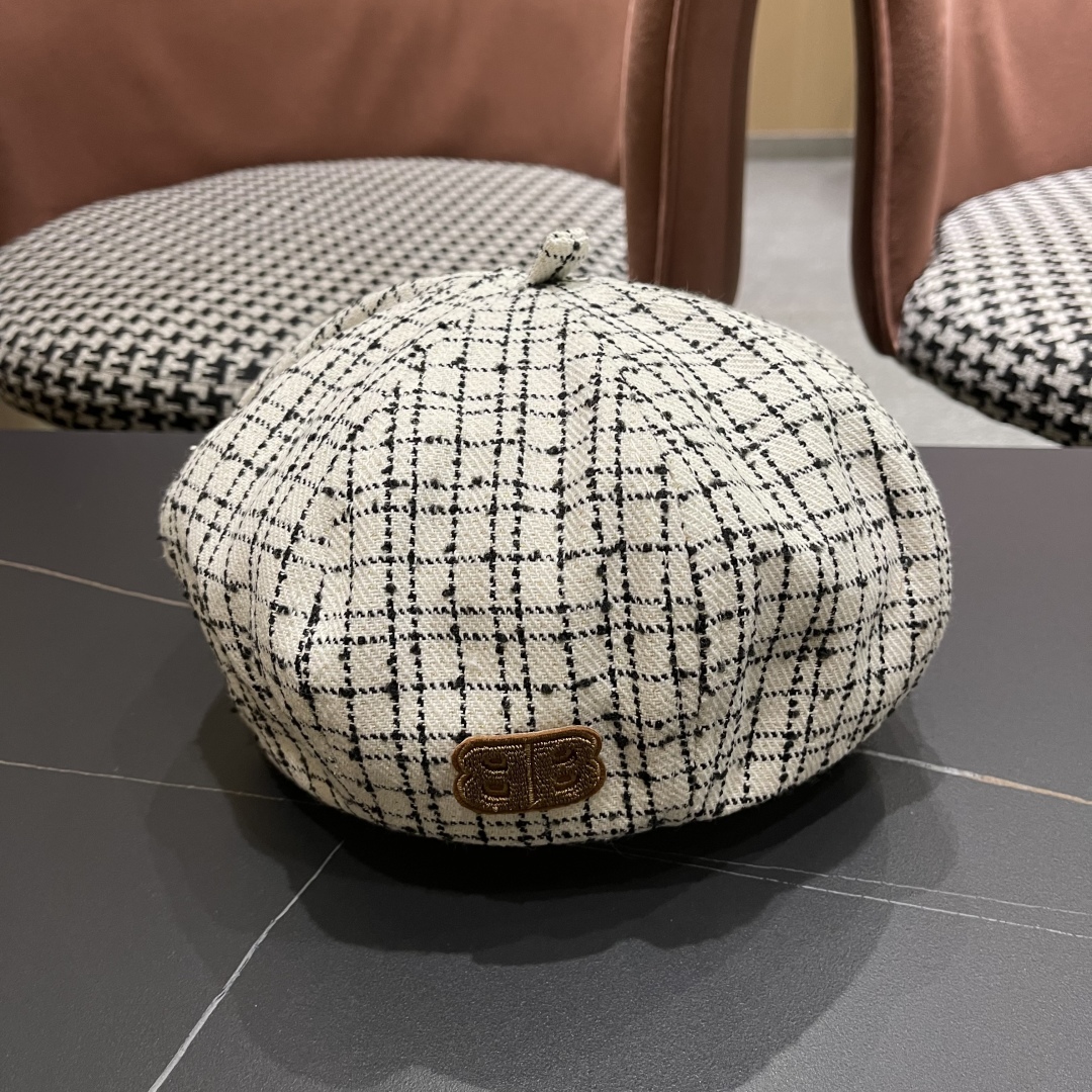 [TOP] BALENCIAGA Beret Hat - 3 Colors
