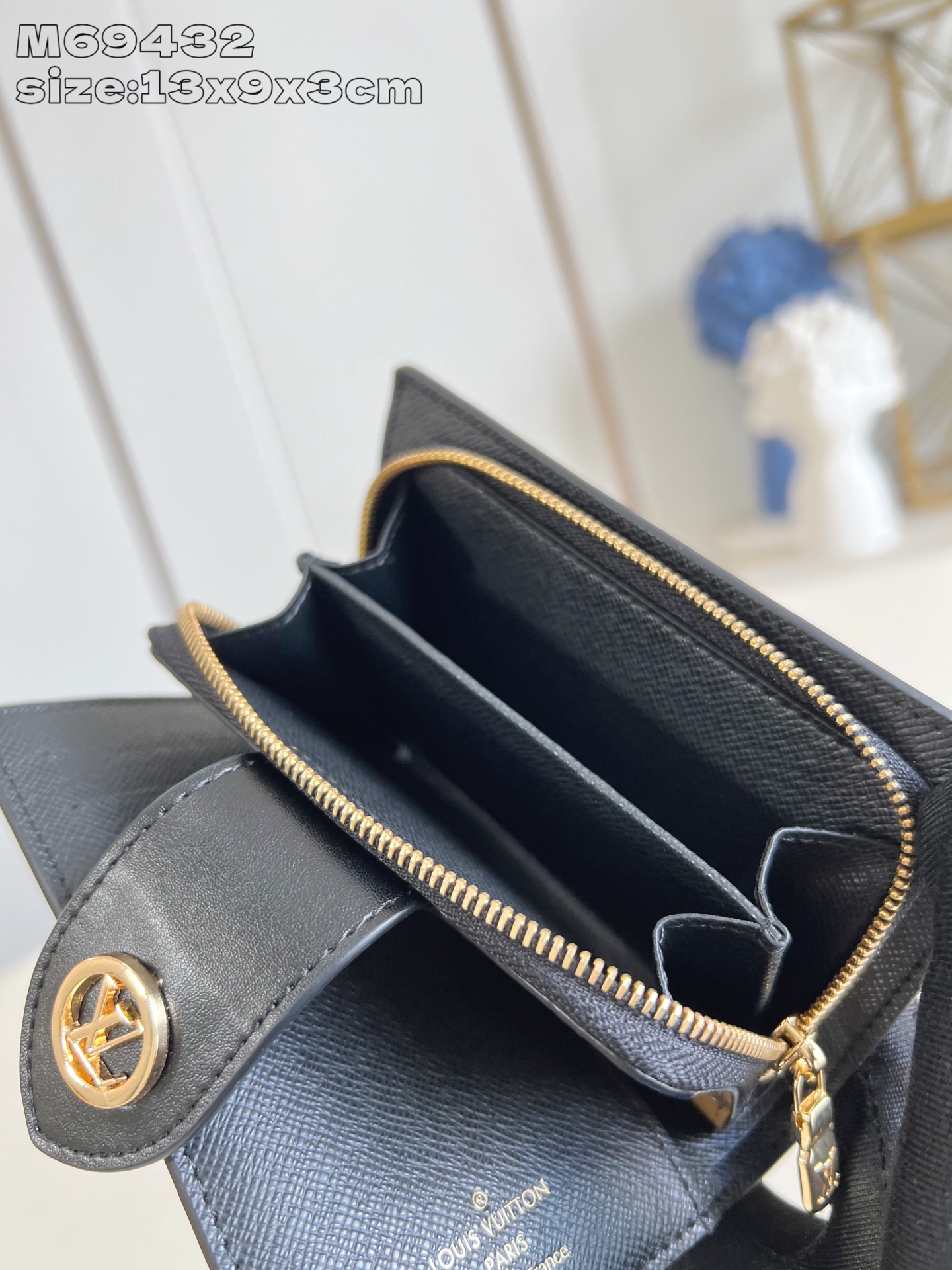 [TOP] Louis Vuitton LV Juliette Wallet 13 x 9 x 3 cm - Brown