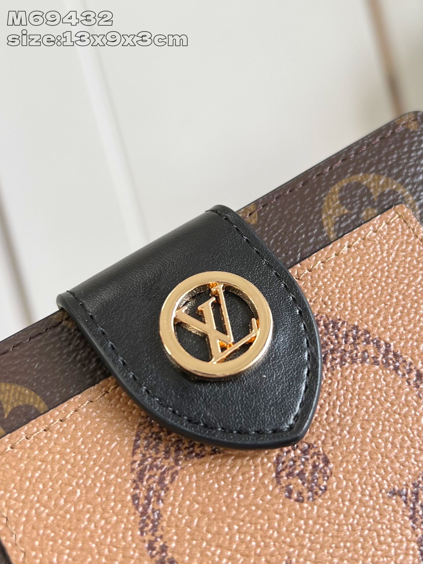 [TOP] Louis Vuitton LV Juliette Wallet 13 x 9 x 3 cm - Brown