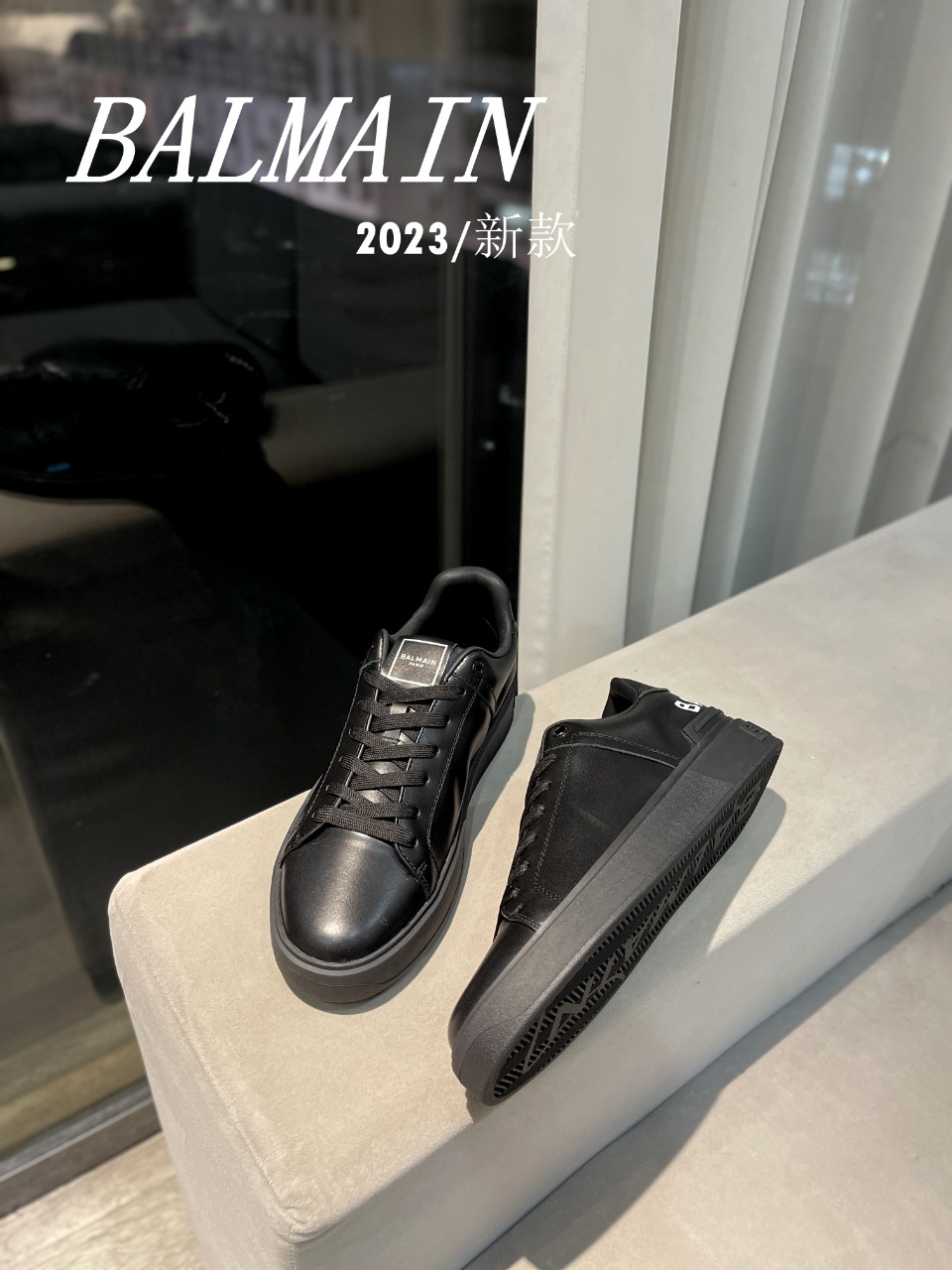 [TOP] Balmain Men's/Women's Casual Sports Shoes - 2 Color