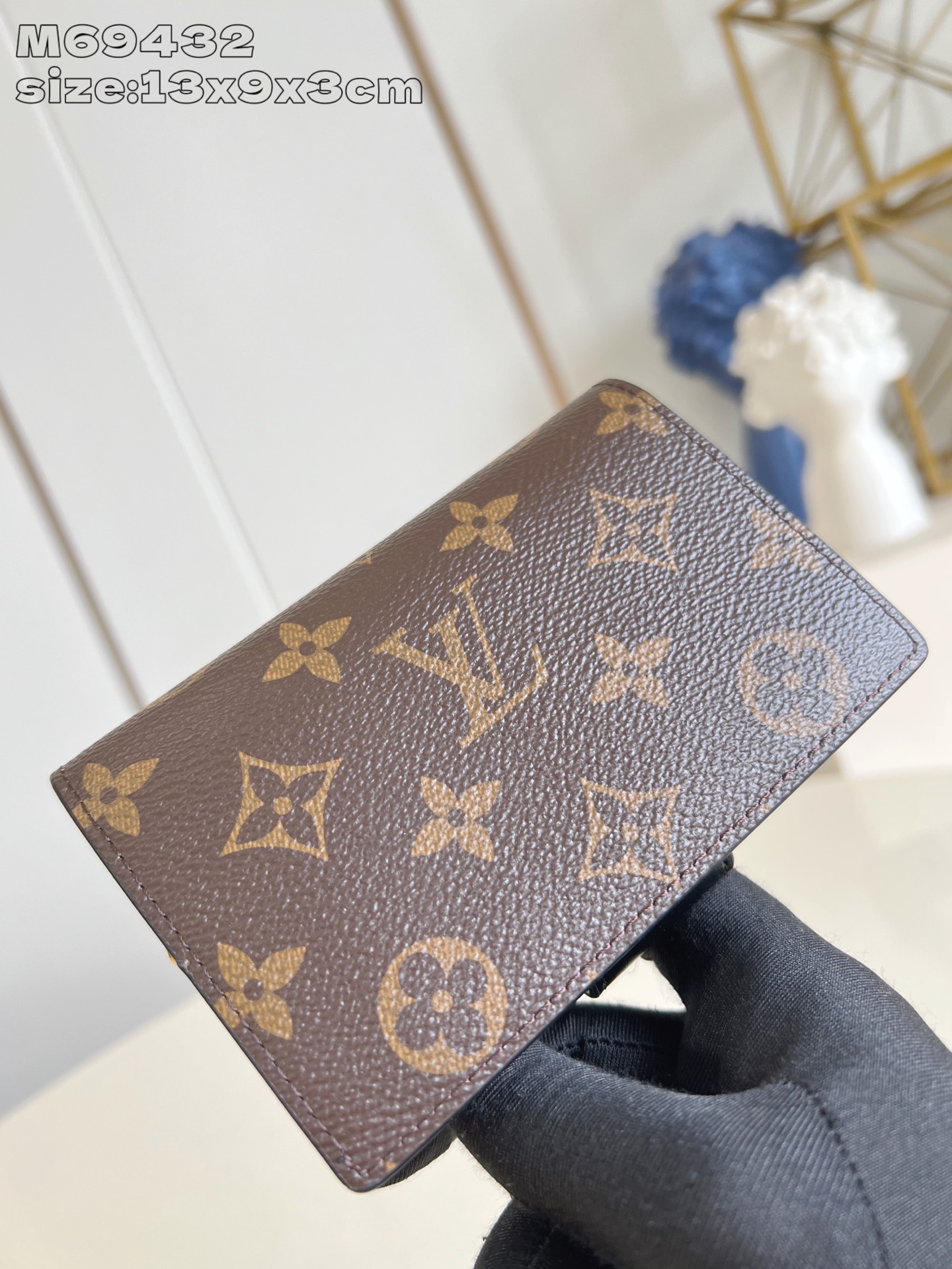 [TOP] Louis Vuitton LV Juliette Wallet 13 x 9 x 3 cm - Brown