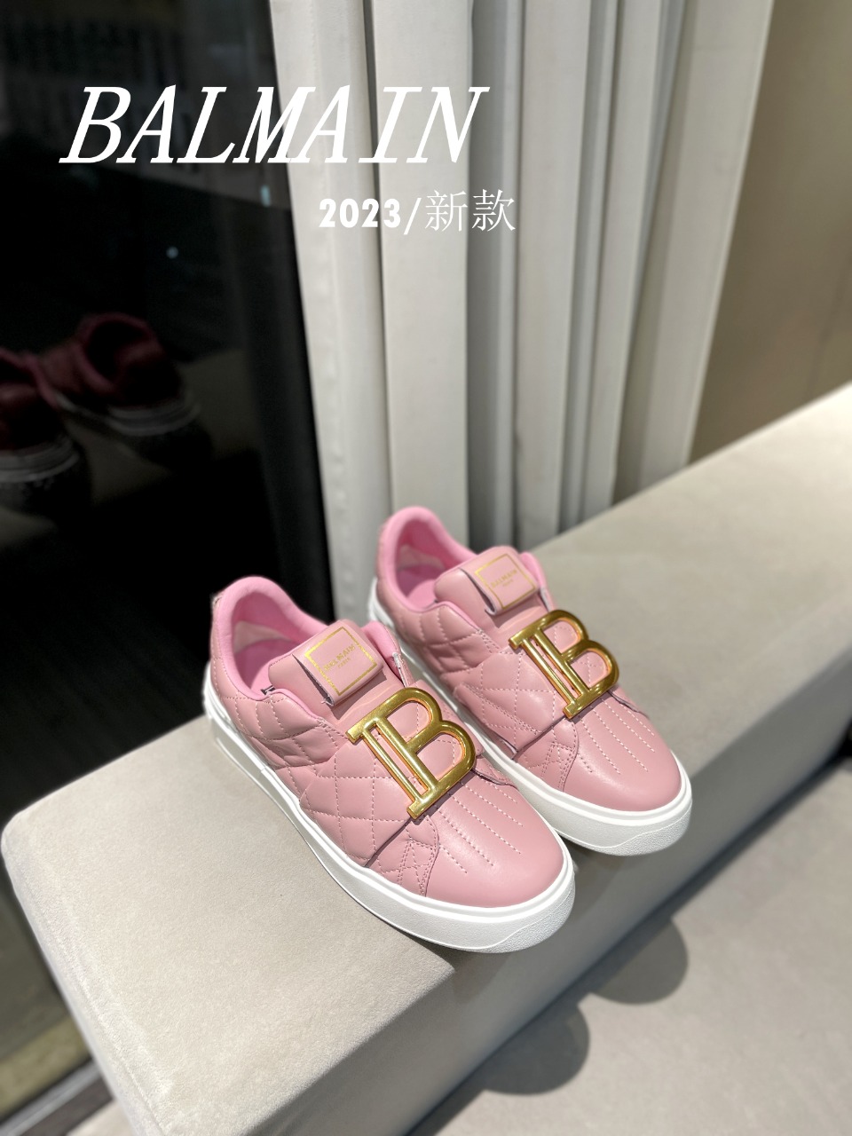 [TOP] Balmain Men's/Women's Casual Sports Shoes - 3 Color