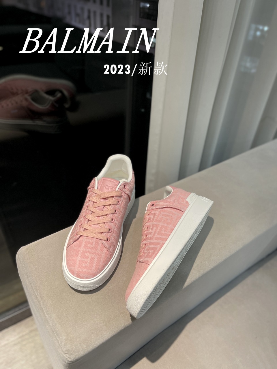 [TOP] Balmain Men's/Women's Casual Sports Shoes - 3 Color