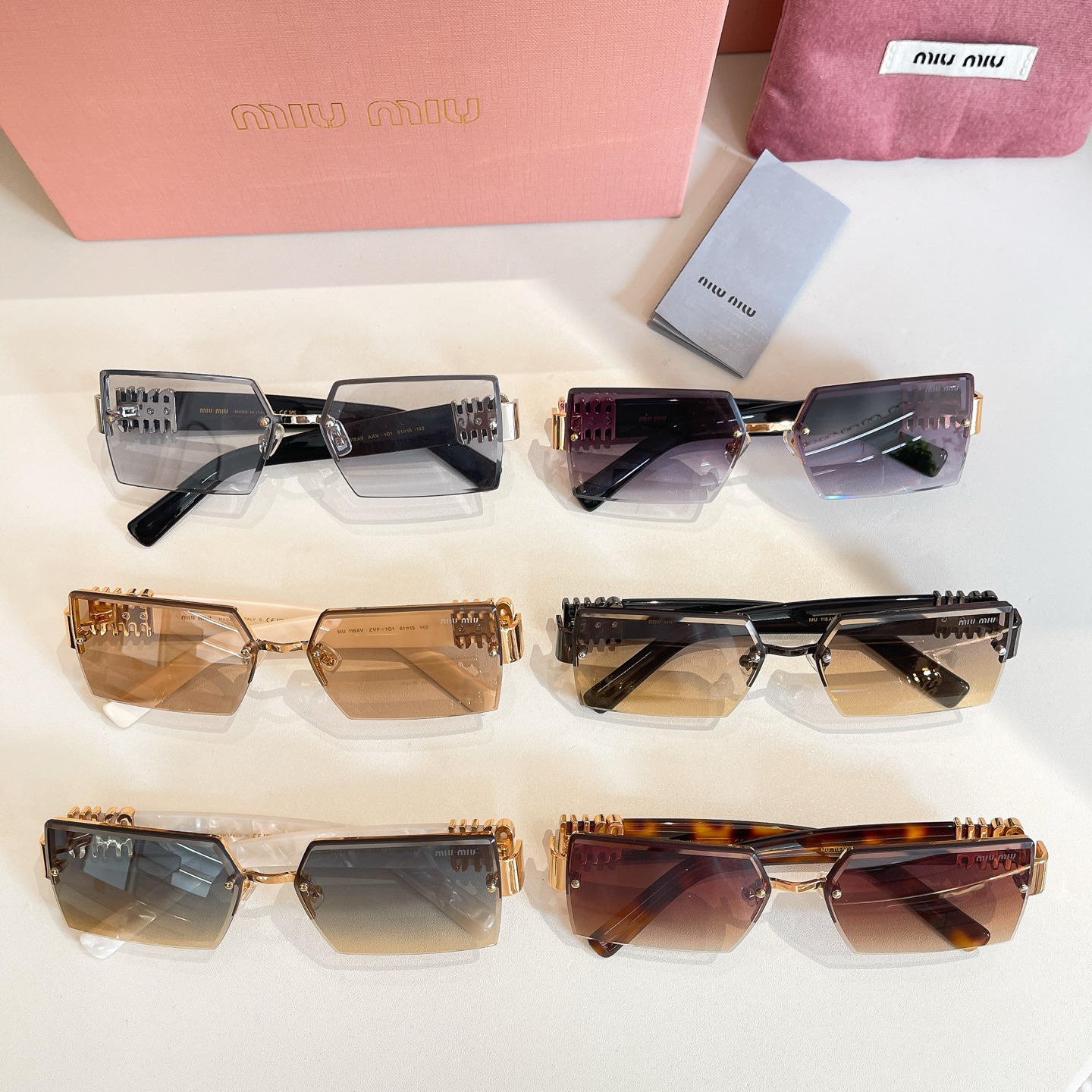 [TOP] Miu Miu Sunglasses - 6 Colors