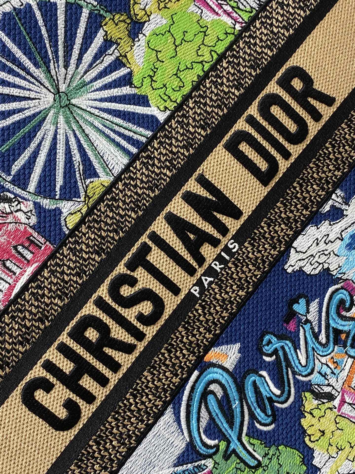 [TOP] Christian Dior  Book Tote Bag - 3 Sizes - Blue