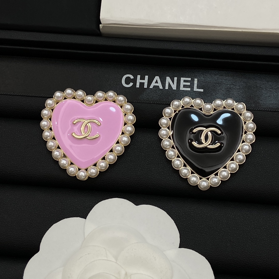[TOP] CHANEL CC Broochs - 2 Colors